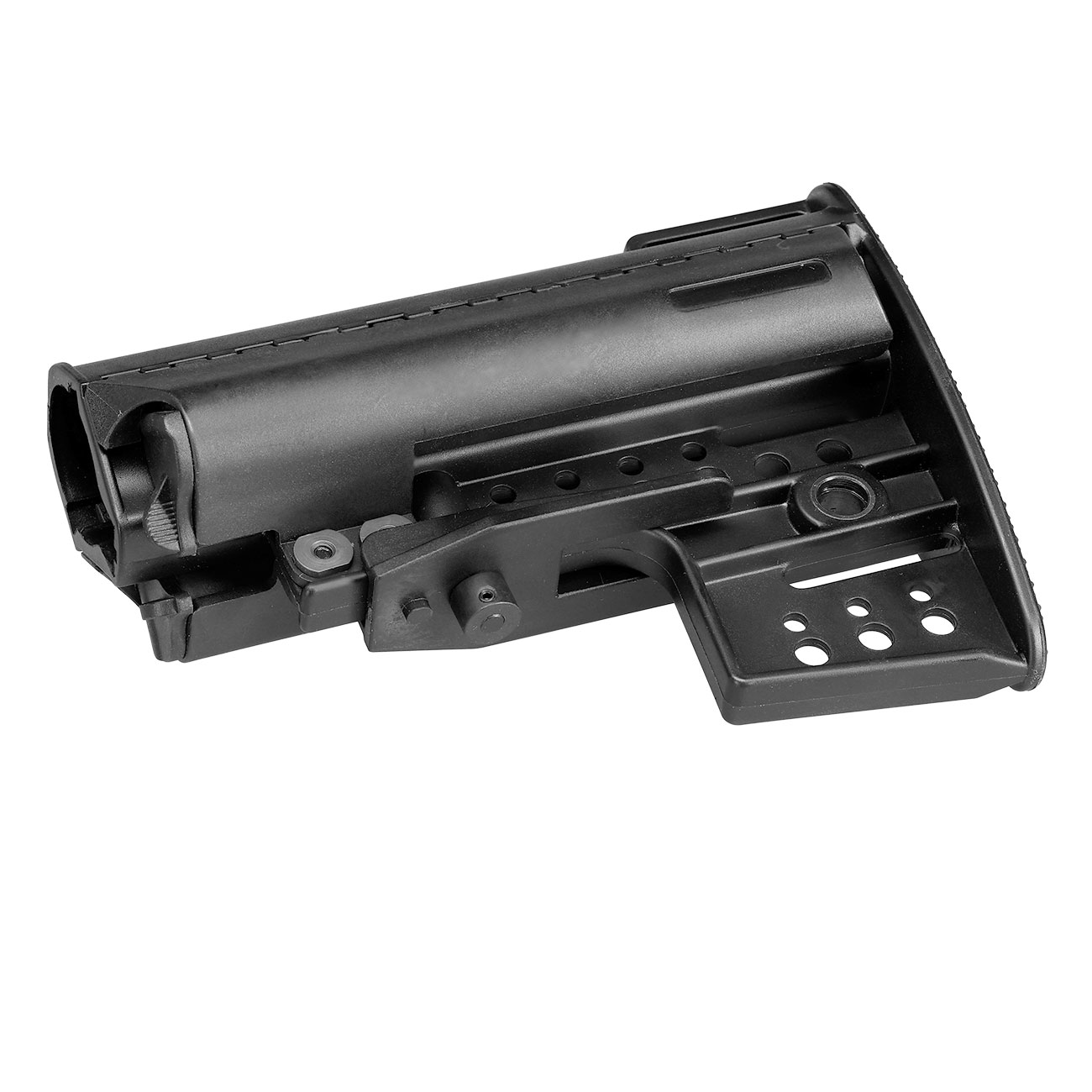 King Arms M4 MOD Clubfoot Retractable Stock / Schiebeschaft schwarz Bild 6