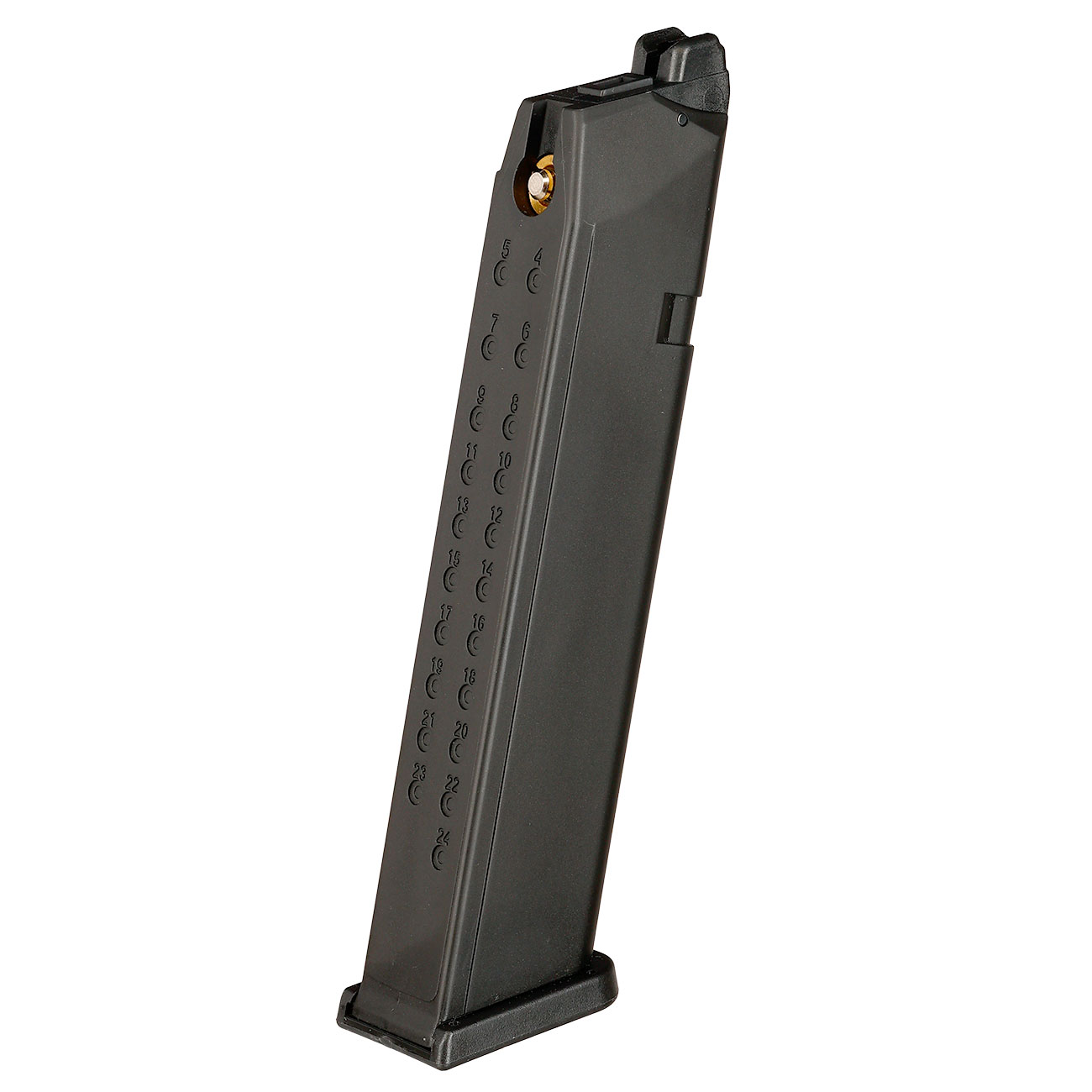 MaxTact G-Series GBB Aluminium Magazin GMC-17 32 Schuss (f. TM / WE / VFC) schwarz - CO2 / HPA Version Bild 1