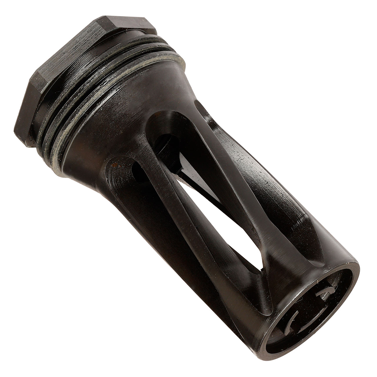 Crusader URGI / MK16-Style EL-QD Aluminium Silencer mit QD Stahl Flash-Hider 14mm- Flat Dark Earth Bild 10