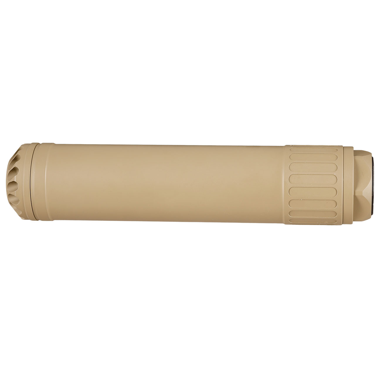 Crusader URGI / MK16-Style EL-QD Aluminium Silencer mit QD Stahl Flash-Hider 14mm- Flat Dark Earth Bild 4