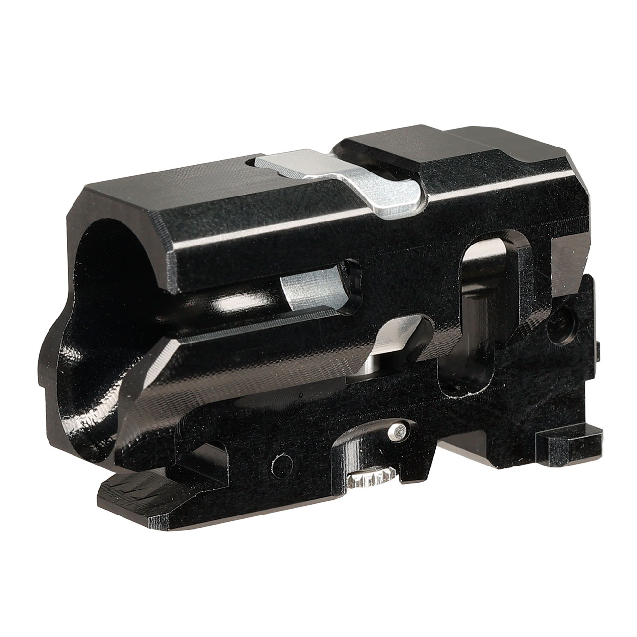 ASG Ultimate CNC Aluminium TDC-Style Hop-Up Chamber f. KJ Works CZ P-10 C CO2BB Serie schwarz Bild 3