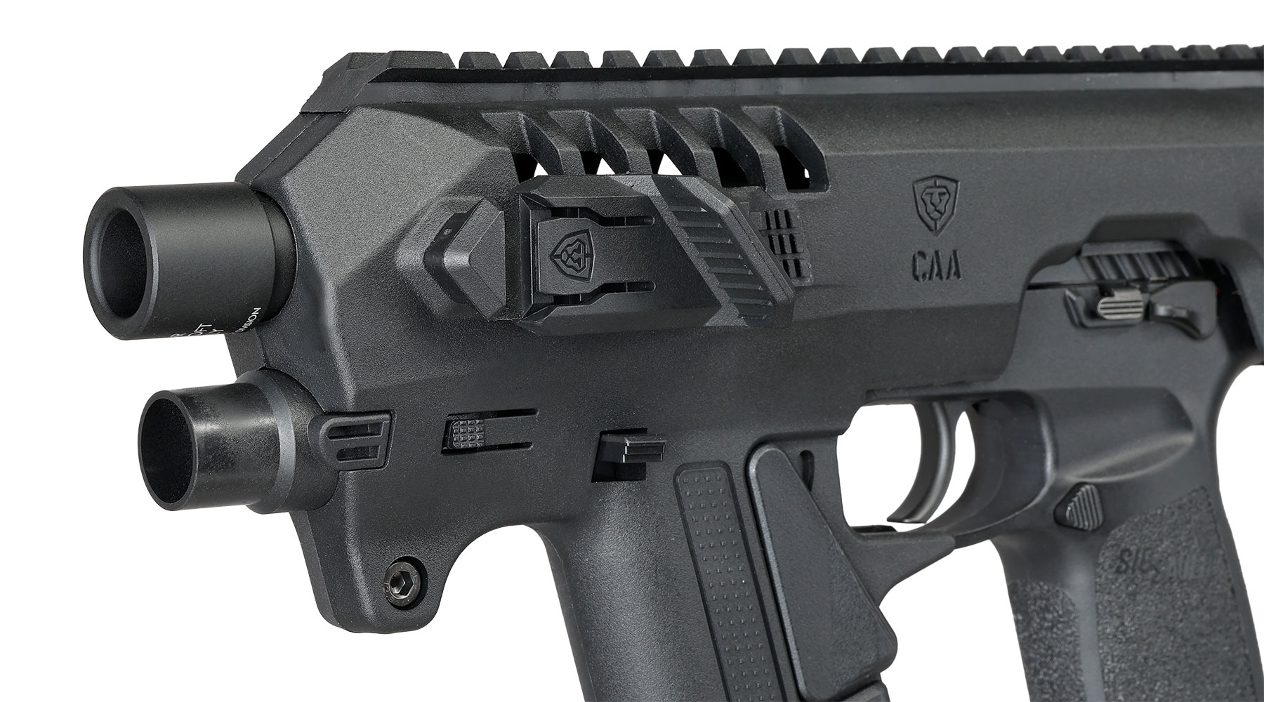 CAA Airsoft Division Micro RONI Conversion Kit f. TM / KSC / VFC P320-M17 / P320-M18 Serie schwarz Bild 6