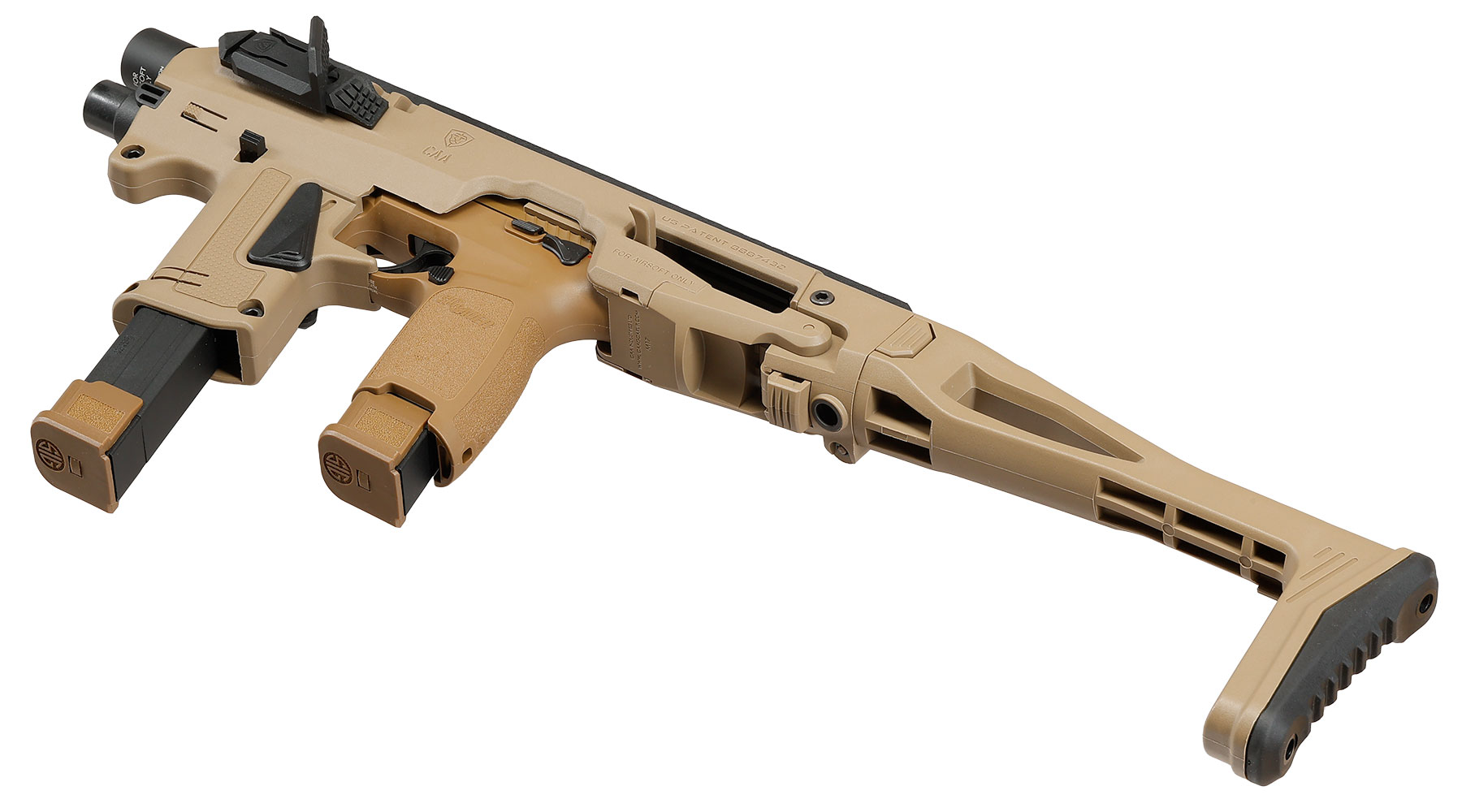 CAA Airsoft Division Micro RONI Conversion Kit f. TM / KSC / VFC P320-M17 / P320-M18 Serie Dark Earth Bild 5