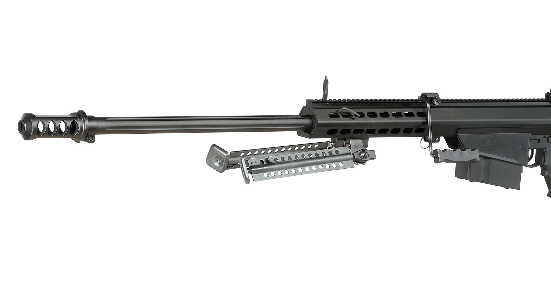 Snow Wolf Barrett M107A1 Vollmetall Bolt-Action Snipergewehr Springer 6mm BB schwarz Bild 8