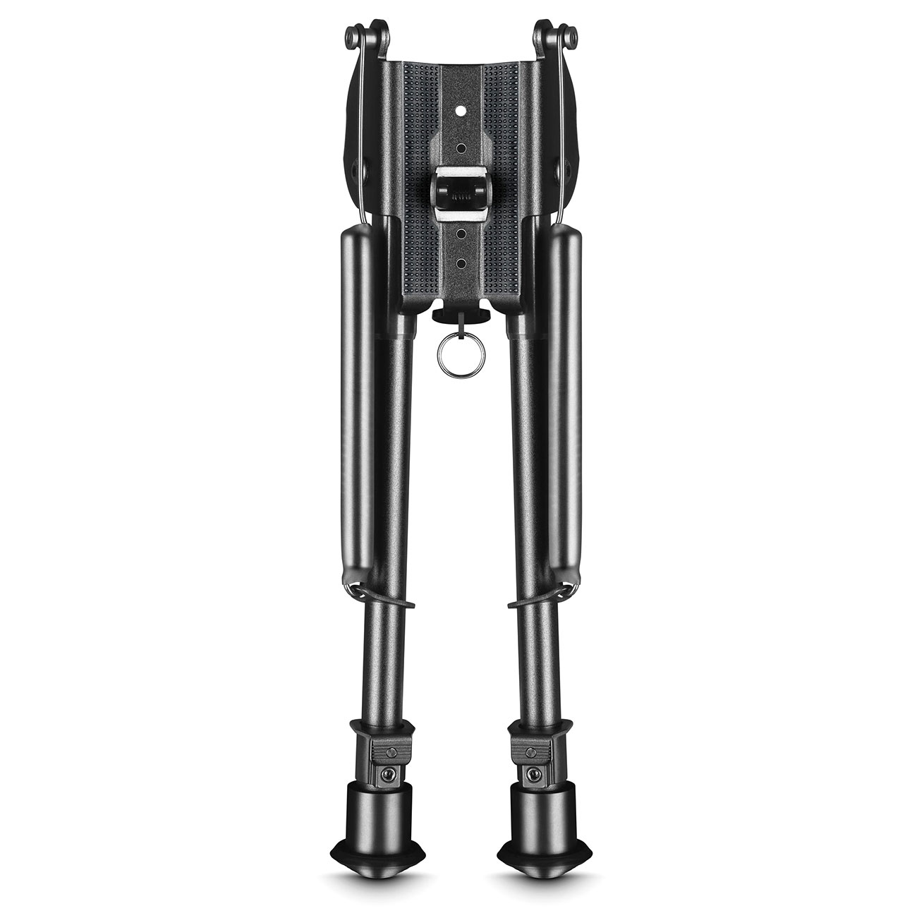 Hawke Fixed Bipod Metall Zweibein f�r Riemen�se - Gummif��e 220 - 370 mm schwarz Bild 1