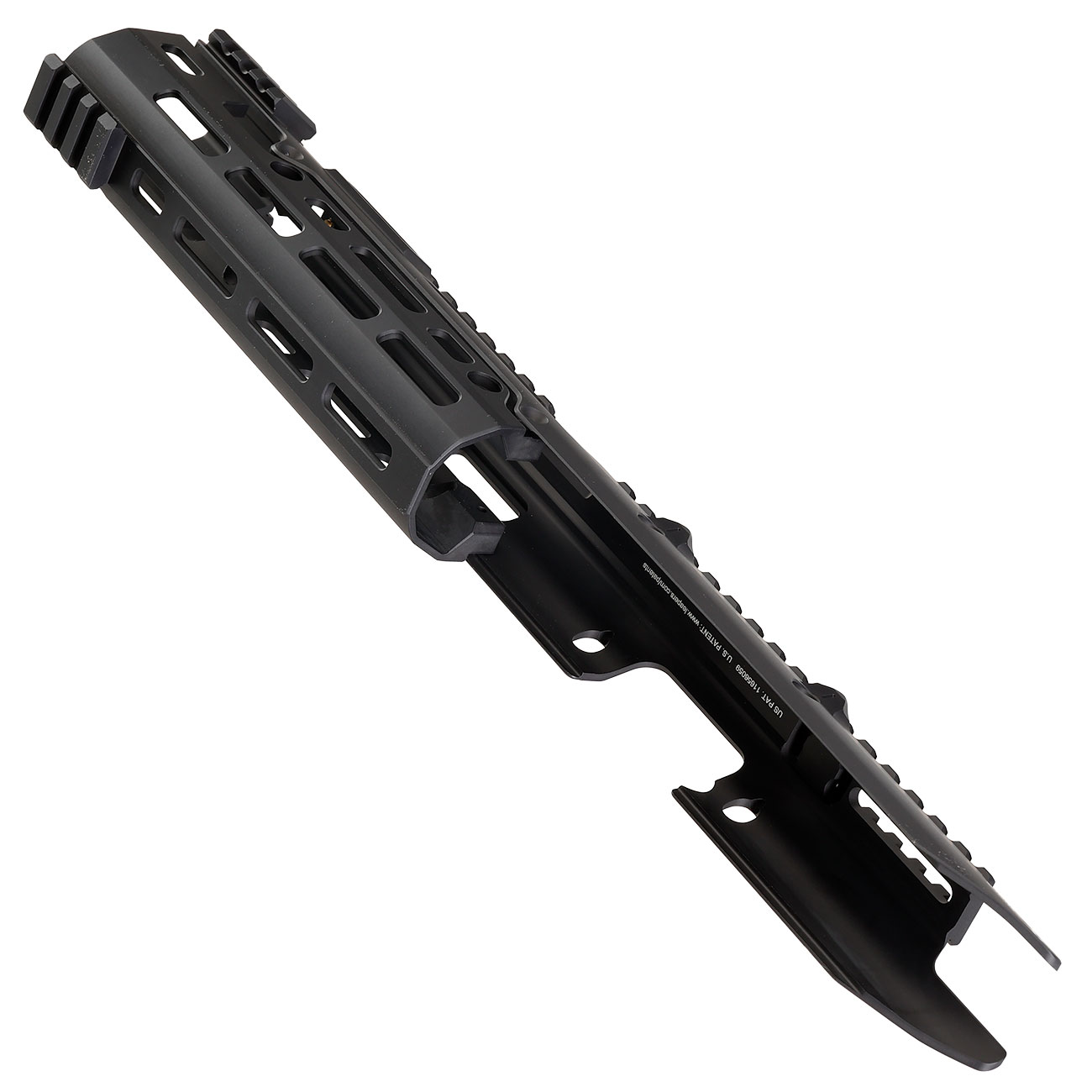 UTG Pro M-LOK Aluminium Monolithic Handguard f. MP5 Maschinenpistolen schwarz - Extended Version Bild 7