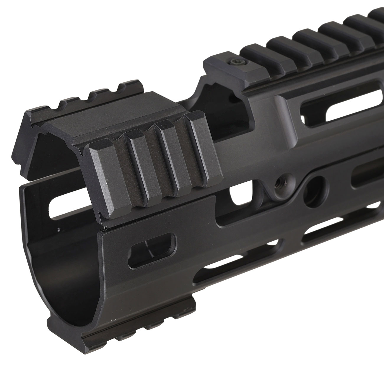 UTG Pro M-LOK Aluminium Monolithic Handguard f. MP5 Maschinenpistolen schwarz - Extended Version Bild 8