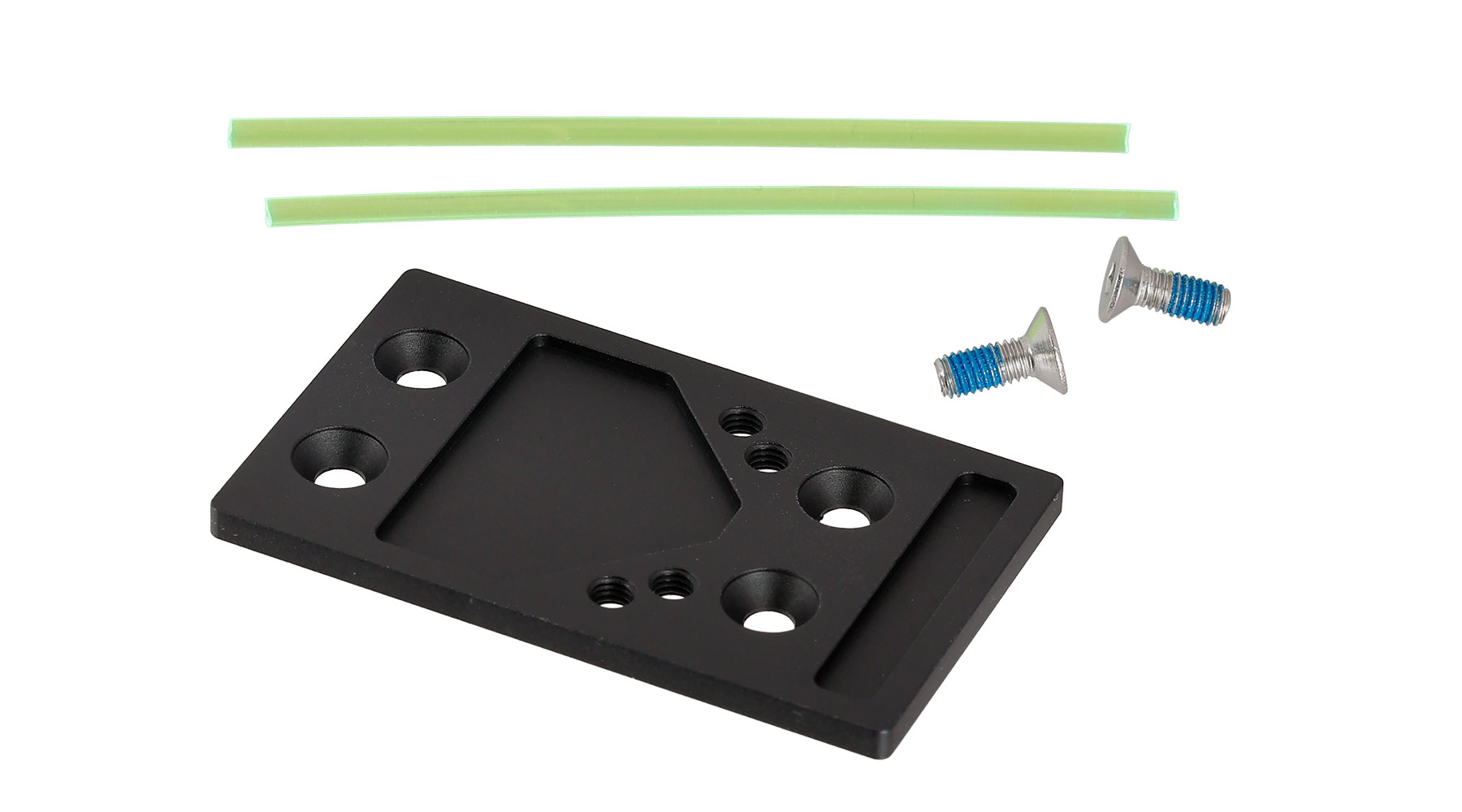 CTM Airsoft CNC Aluminium FUKU-2 Upper Receiver Kit Skeleton grau / schwarz f. Action Army AAP-01/C GBB Pistolen Bild 11