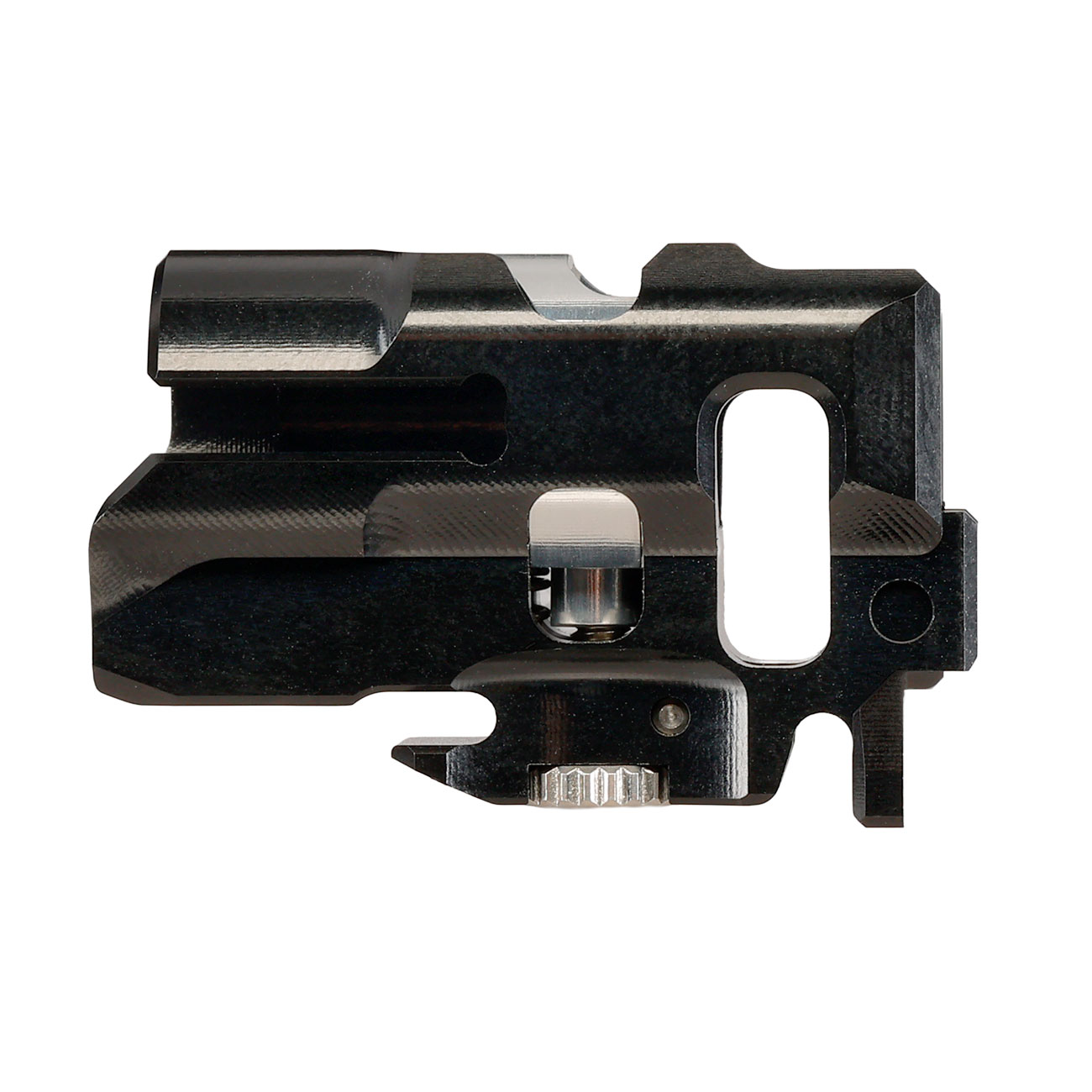 TTI Airsoft Infinity CNC Aluminium TDC-Style Hop-Up Chamber f. SRC G17 GEN5 MOS CO2BB Serie schwarz Bild 6