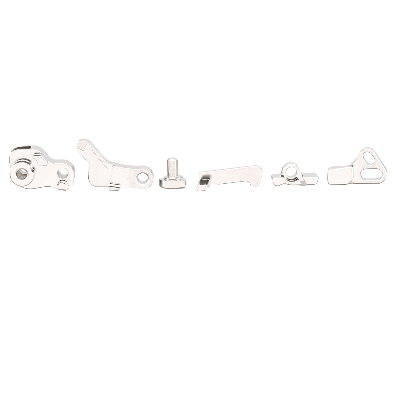 TTI CNC Edelstahl Hammer Set mit Fire Pin Lock f. Action Army AAP-01 / Tokyo Marui G18C GBB Pistolen silber Bild 1