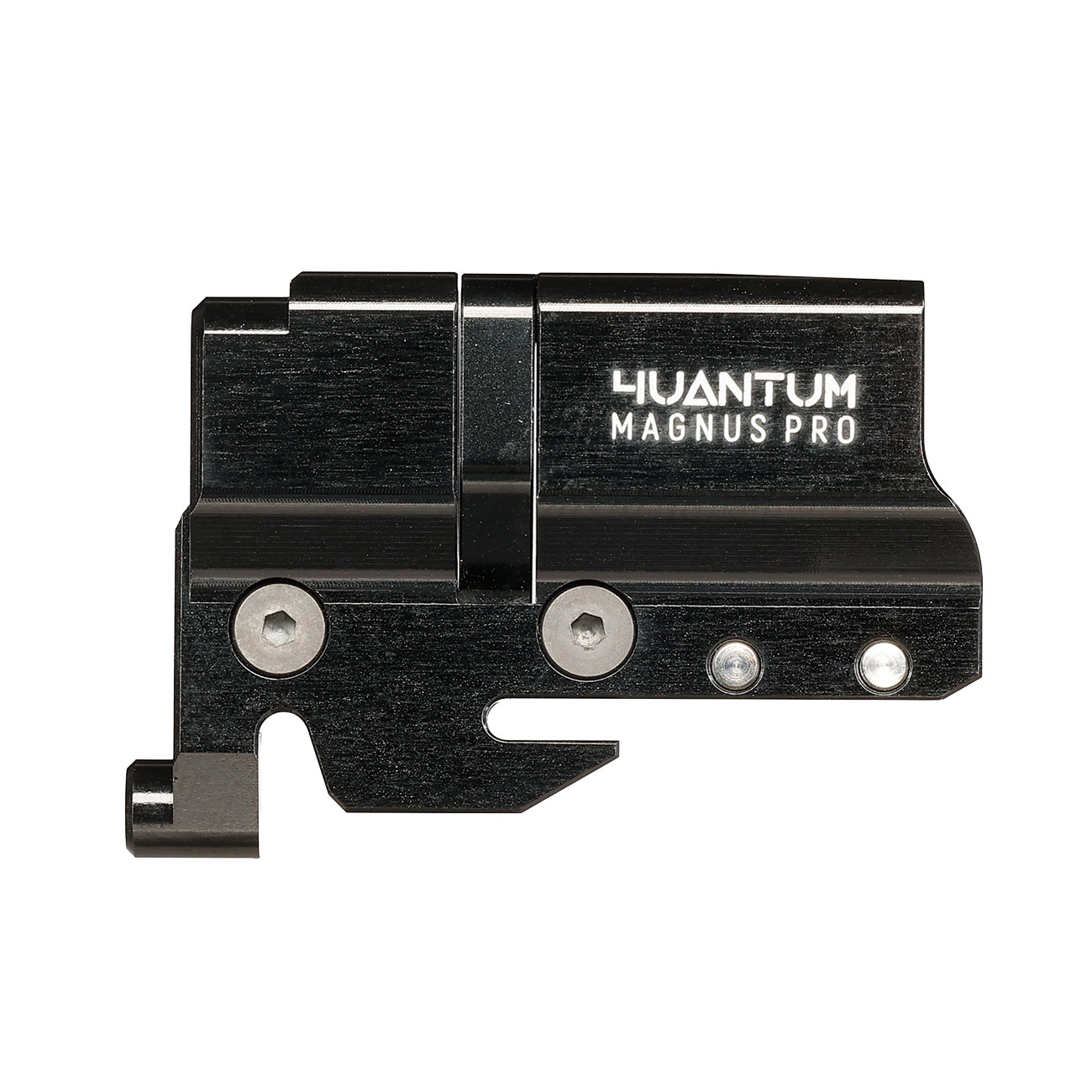 4UANTUM Magnus Pro TDC CNC Aluminium Hop-Up Chamber f. GHK G-Serie GBB Pistolen schwarz Bild 5