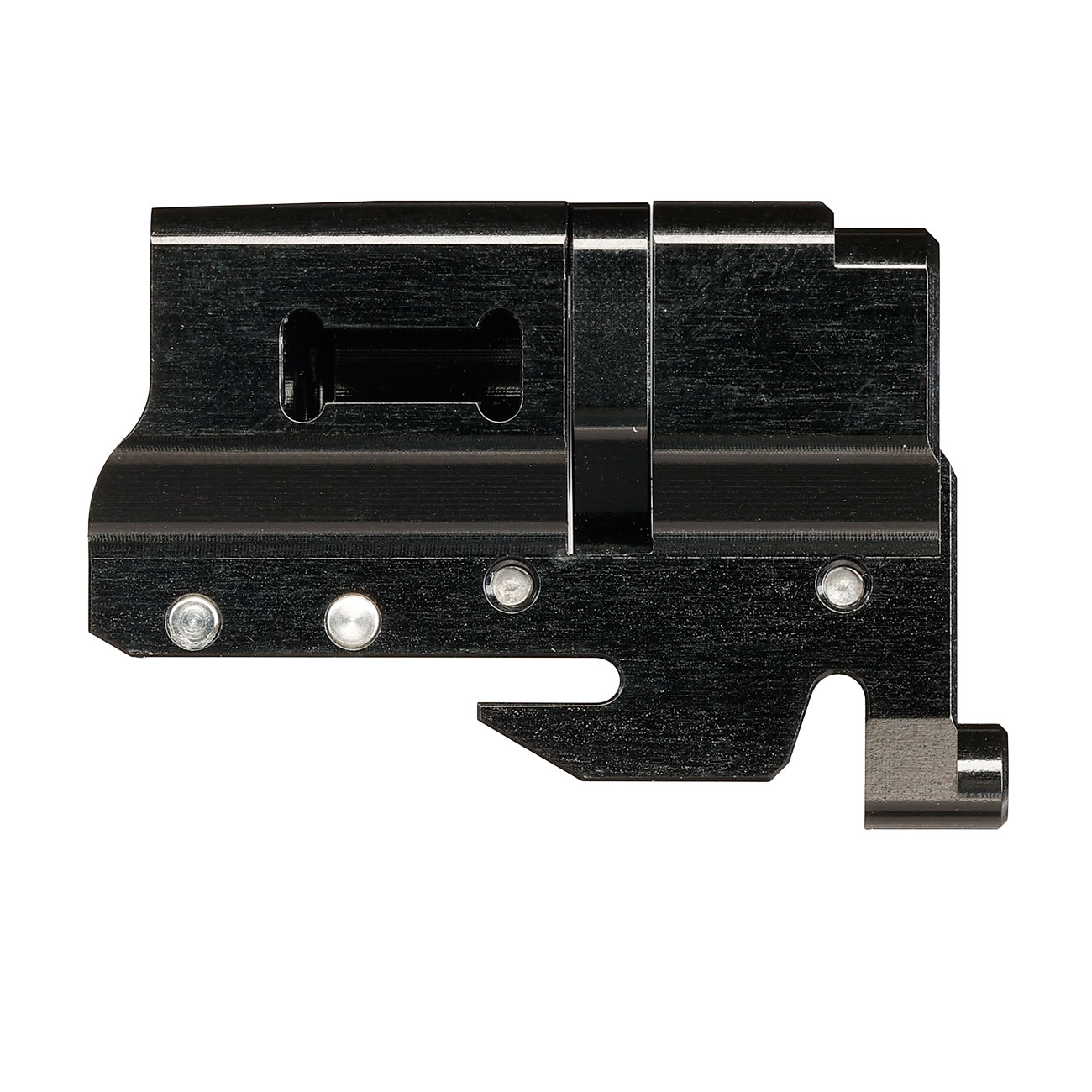 4UANTUM Magnus Pro TDC CNC Aluminium Hop-Up Chamber f. GHK G-Serie GBB Pistolen schwarz Bild 6