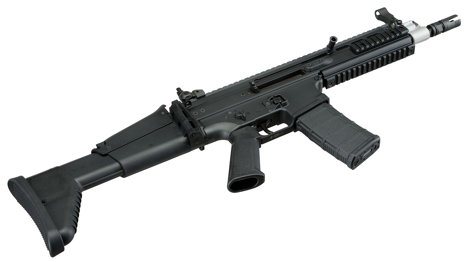 Guns Modify FN Herstal SCAR-L MK2 Vollmetall MWS ZET-System Gas-Blow-Back 6mm BB schwarz Bild 6