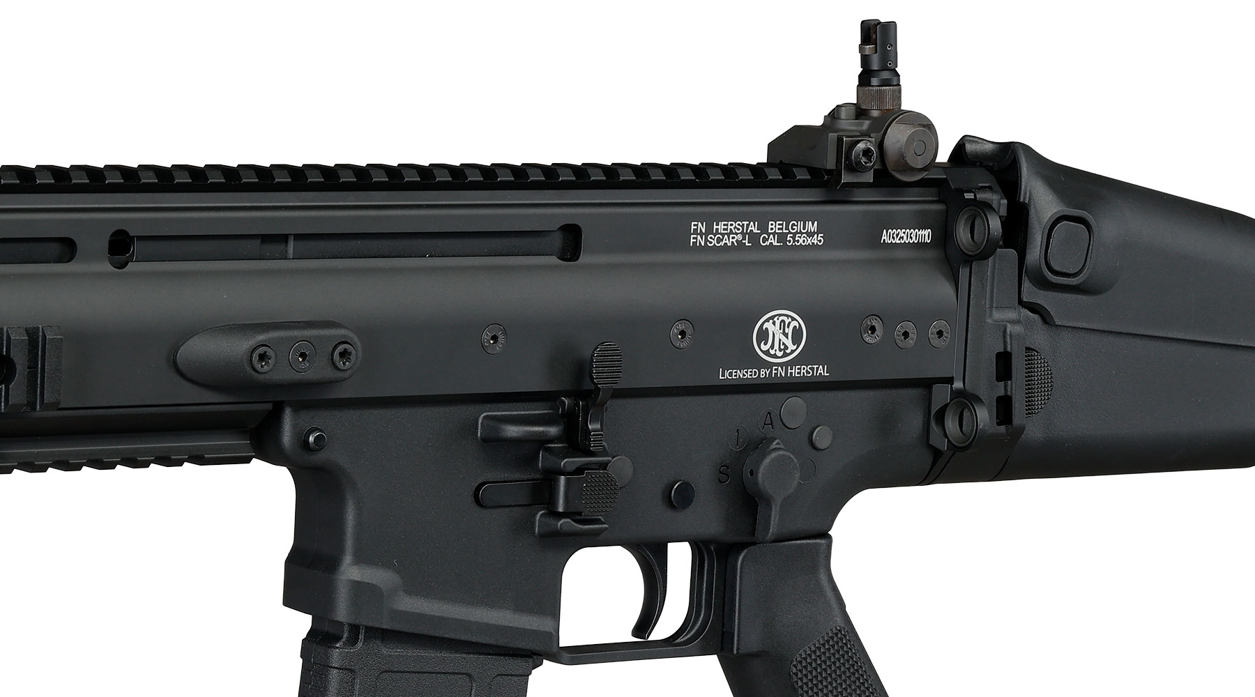 Guns Modify FN Herstal SCAR-L MK2 Vollmetall MWS ZET-System Gas-Blow-Back 6mm BB schwarz Bild 8