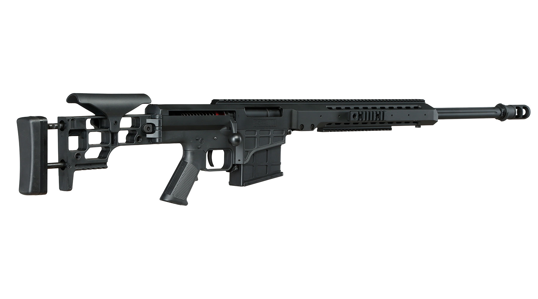 Snow Wolf Barrett M98B MRAD Vollmetall Bolt-Action Snipergewehr Springer 6mm BB schwarz Bild 4