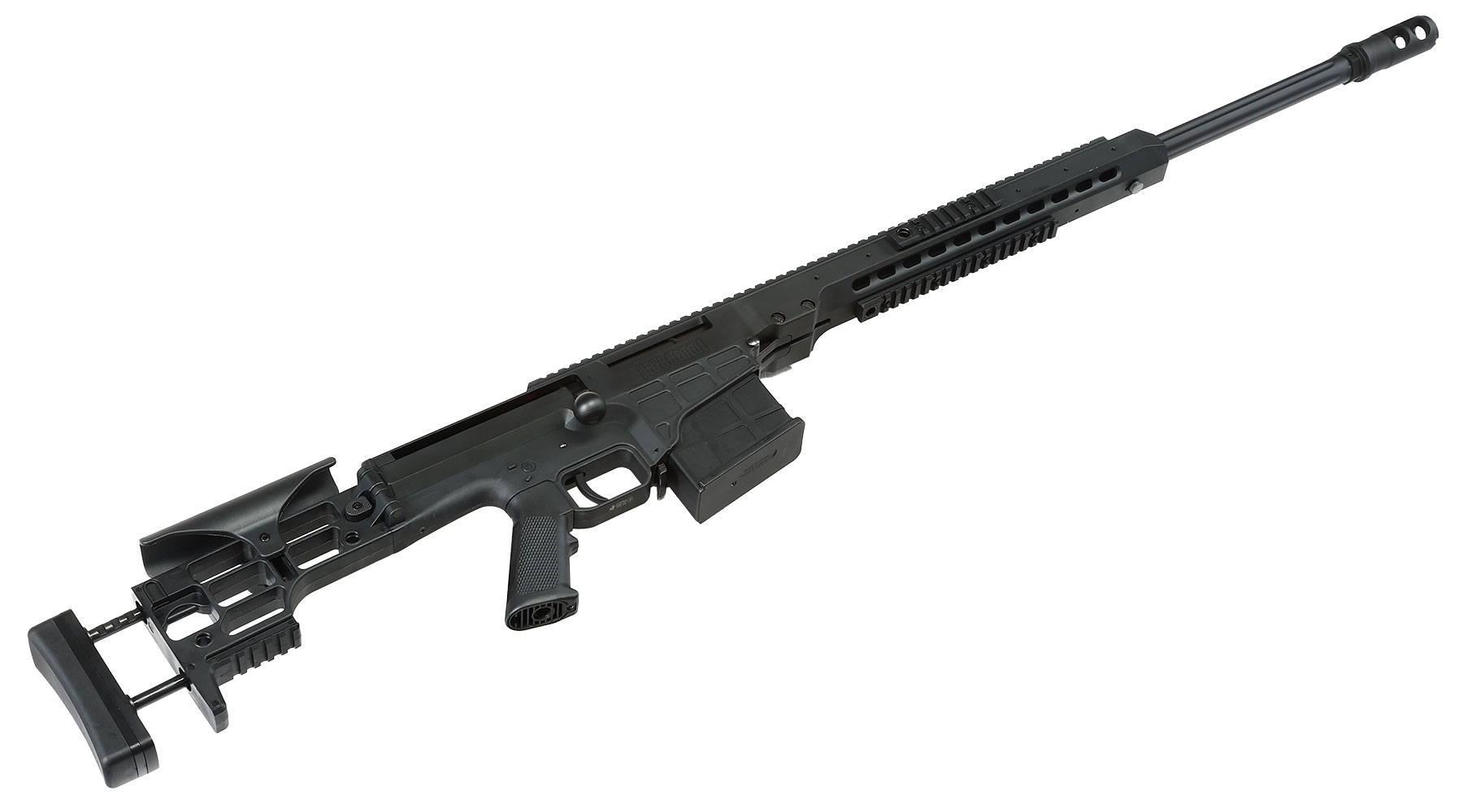 Snow Wolf Barrett M98B MRAD Vollmetall Bolt-Action Snipergewehr Springer 6mm BB schwarz Bild 6