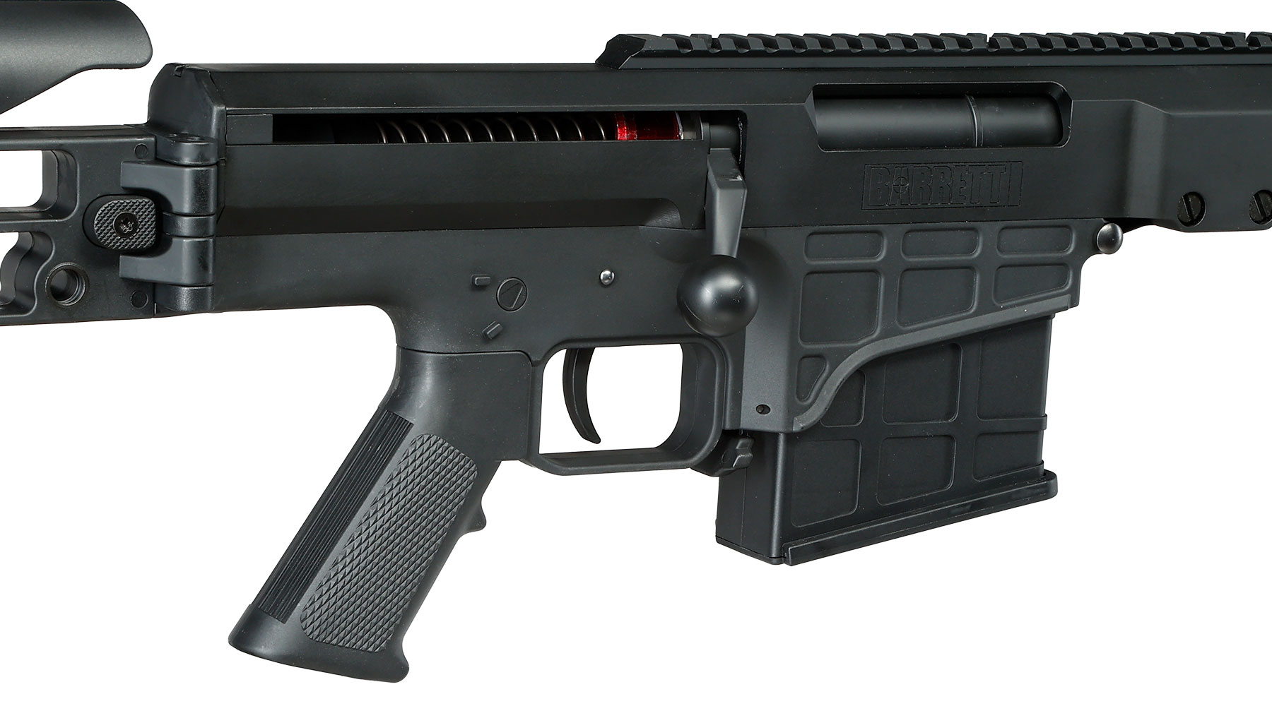 Snow Wolf Barrett M98B MRAD Vollmetall Bolt-Action Snipergewehr Springer 6mm BB schwarz Bild 9