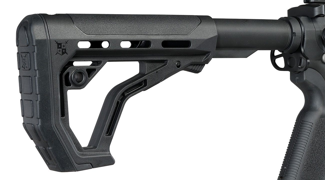 Delta Armory M4 AR15 Charlie M-LOK 10 Zoll Eagle ETU Mosfet S-AEG 6mm BB schwarz Bild 10