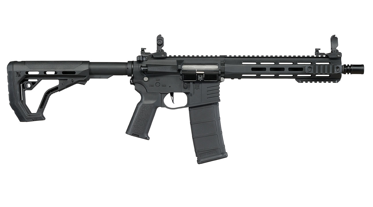 Delta Armory M4 AR15 Charlie M-LOK 10 Zoll Eagle ETU Mosfet S-AEG 6mm BB schwarz Bild 3
