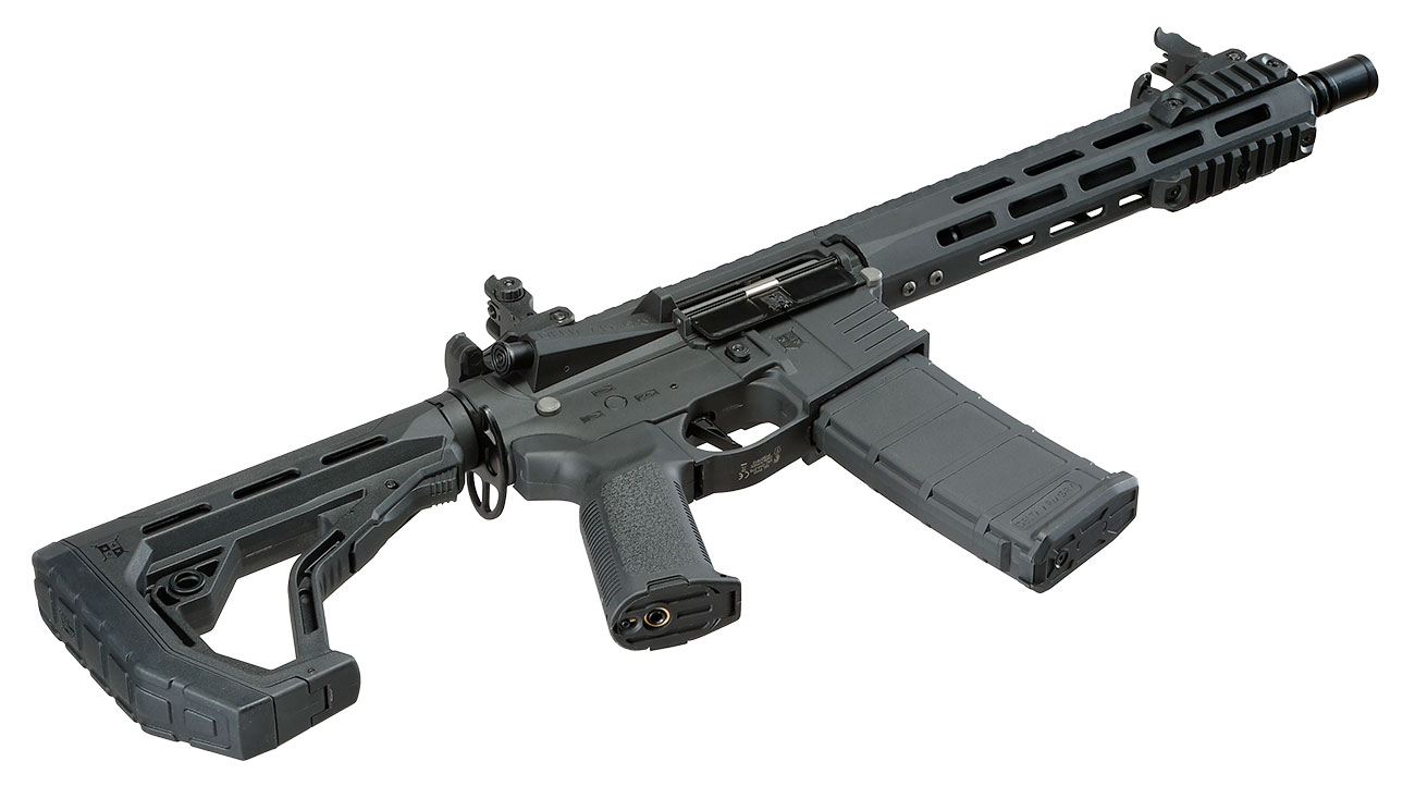 Delta Armory M4 AR15 Charlie M-LOK 10 Zoll Eagle ETU Mosfet S-AEG 6mm BB schwarz Bild 5