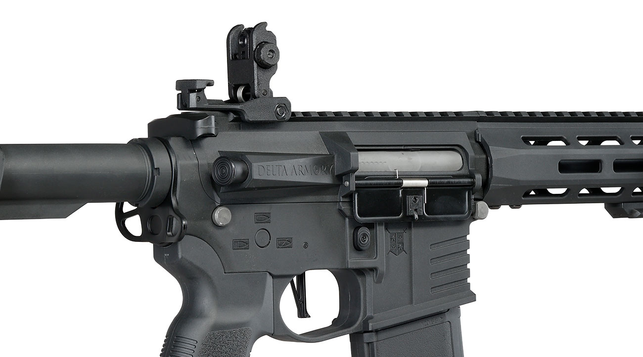 Delta Armory M4 AR15 Charlie M-LOK SilentOps 8 Zoll Komplettset S-AEG 6mm BB schwarz Bild 9