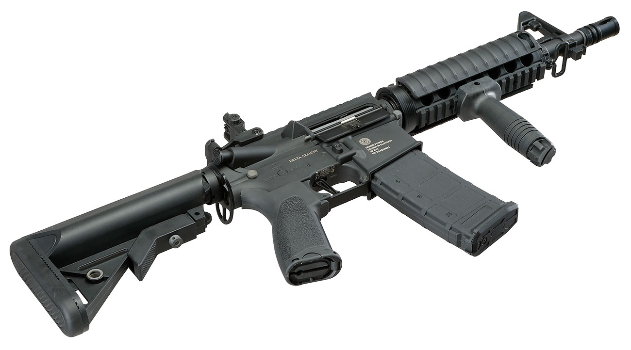 Delta Armory Grand Power M4 CQB-R Charlie Komplettset S-AEG 6mm BB schwarz Bild 5