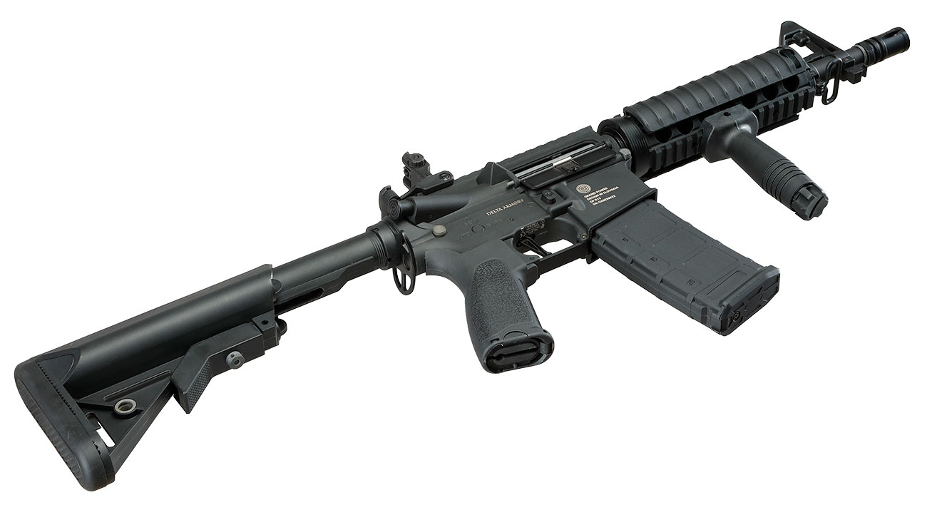 Delta Armory Grand Power M4 CQB-R Charlie Komplettset S-AEG 6mm BB schwarz Bild 6