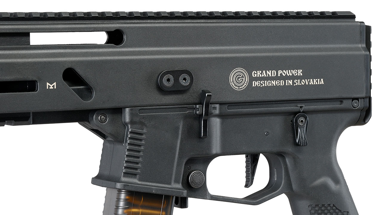 Delta Armory Grand Power Stribog SP10A3 Charlie Eagle ETU Mosfet S-AEG 6mm BB schwarz - Upgraded Version Bild 6