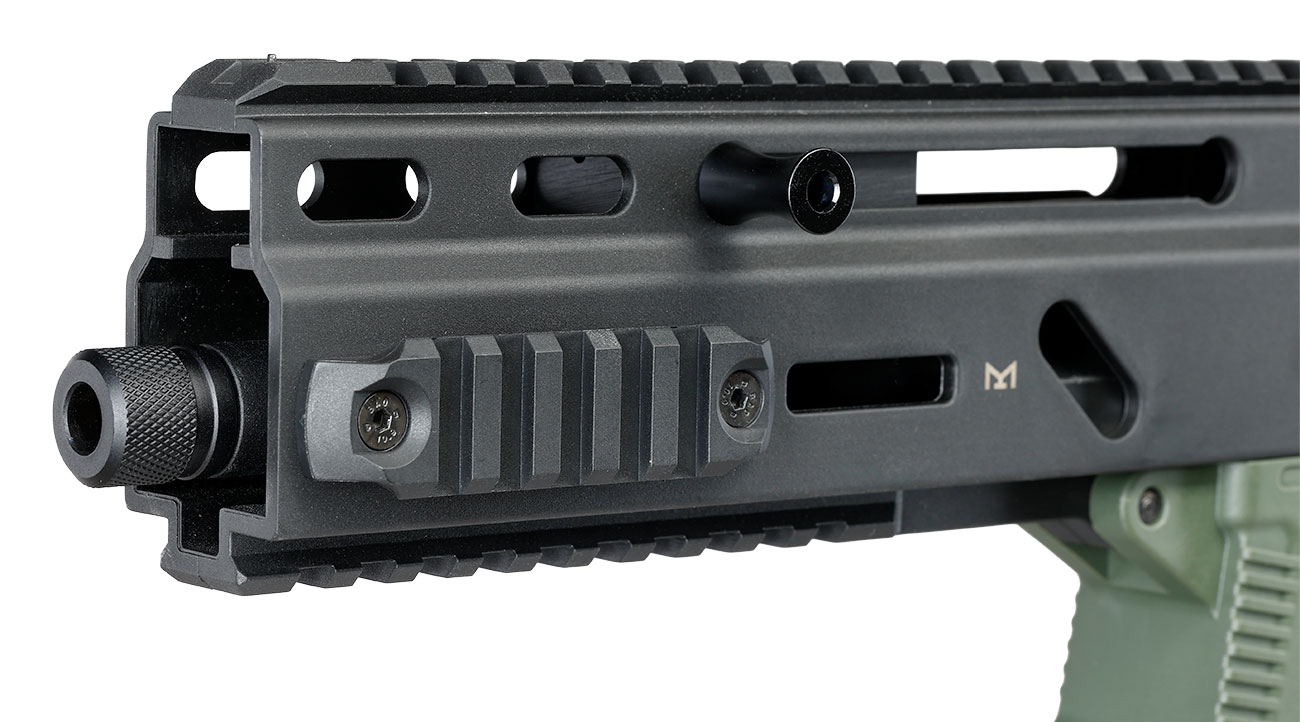 Delta Armory Grand Power Stribog SP10A3 Charlie Eagle ETU Mosfet S-AEG 6mm BB oliv - Upgraded Version Bild 5