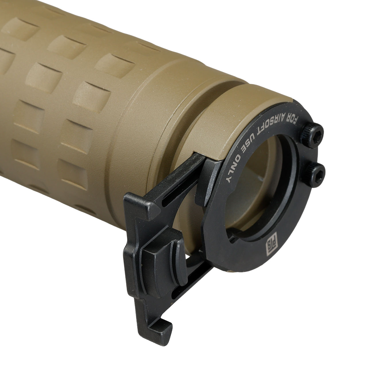 PTS Griffin Armament M4SD-II Aluminium Mock Suppressor Dark Earth Bild 9