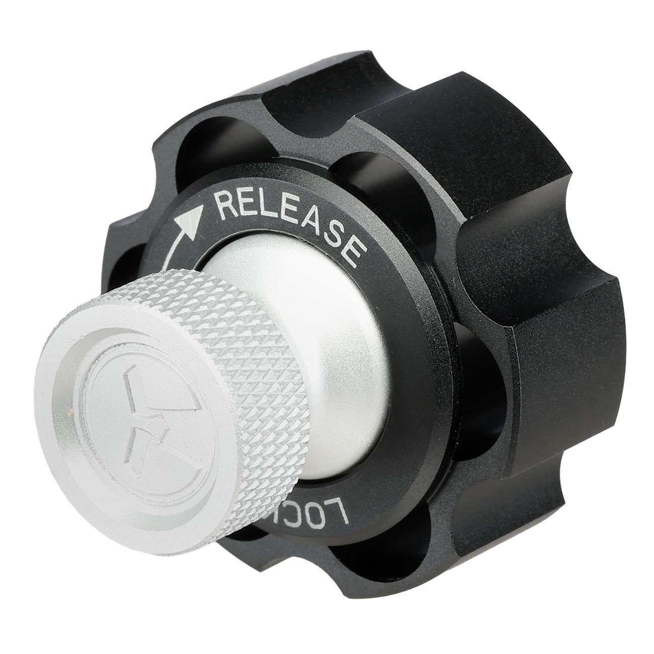 Ares Airsoft Aluminium Revolver Speedloader / Jet Loader (ohne H�lsen) schwarz