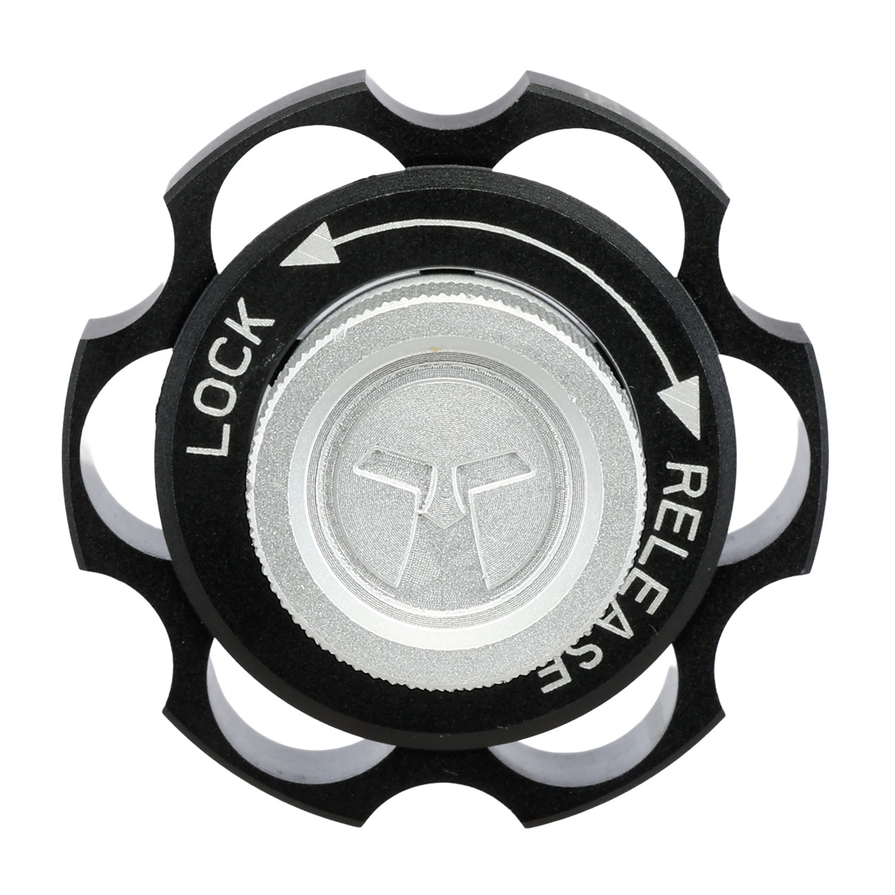 Ares Airsoft Aluminium Revolver Speedloader / Jet Loader (ohne H�lsen) schwarz Bild 4