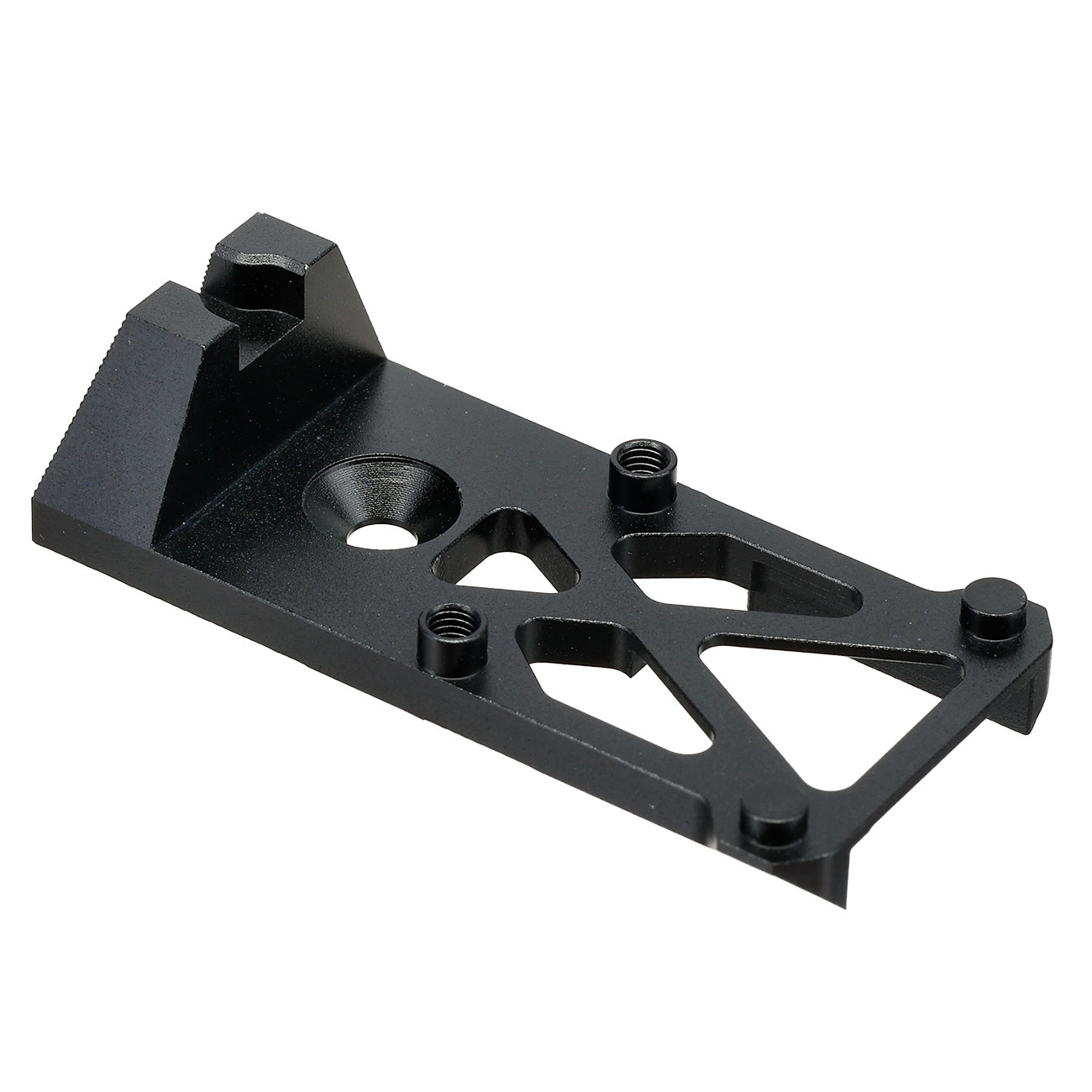 RWA CNC Aluminium RMR Sight Direkthalterung inkl. Visierung vorne schwarz f. TM Hi-Capa 5.1 GBB Serie Bild 3