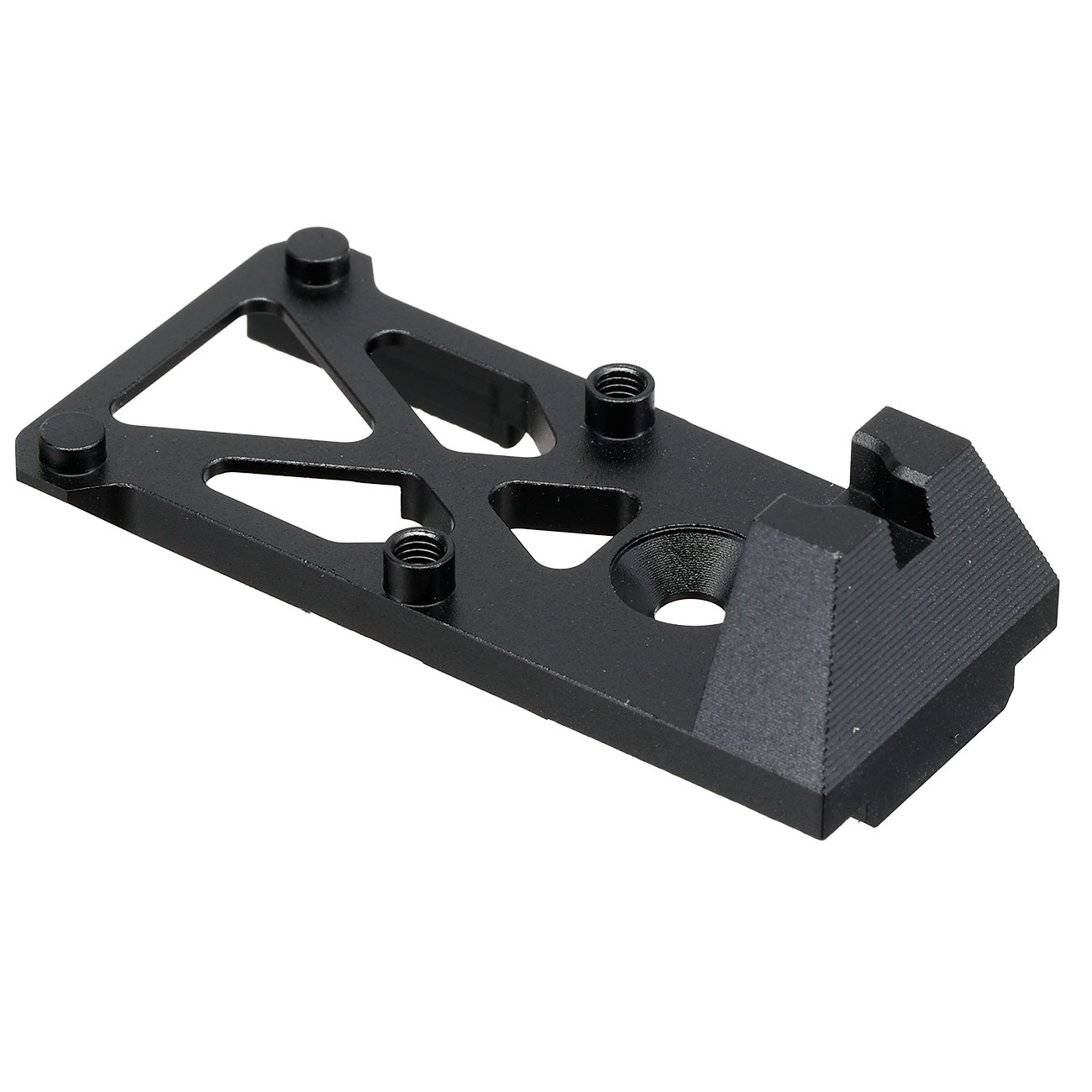 RWA CNC Aluminium RMR Sight Direkthalterung inkl. Visierung vorne schwarz f. TM Hi-Capa 5.1 GBB Serie Bild 4