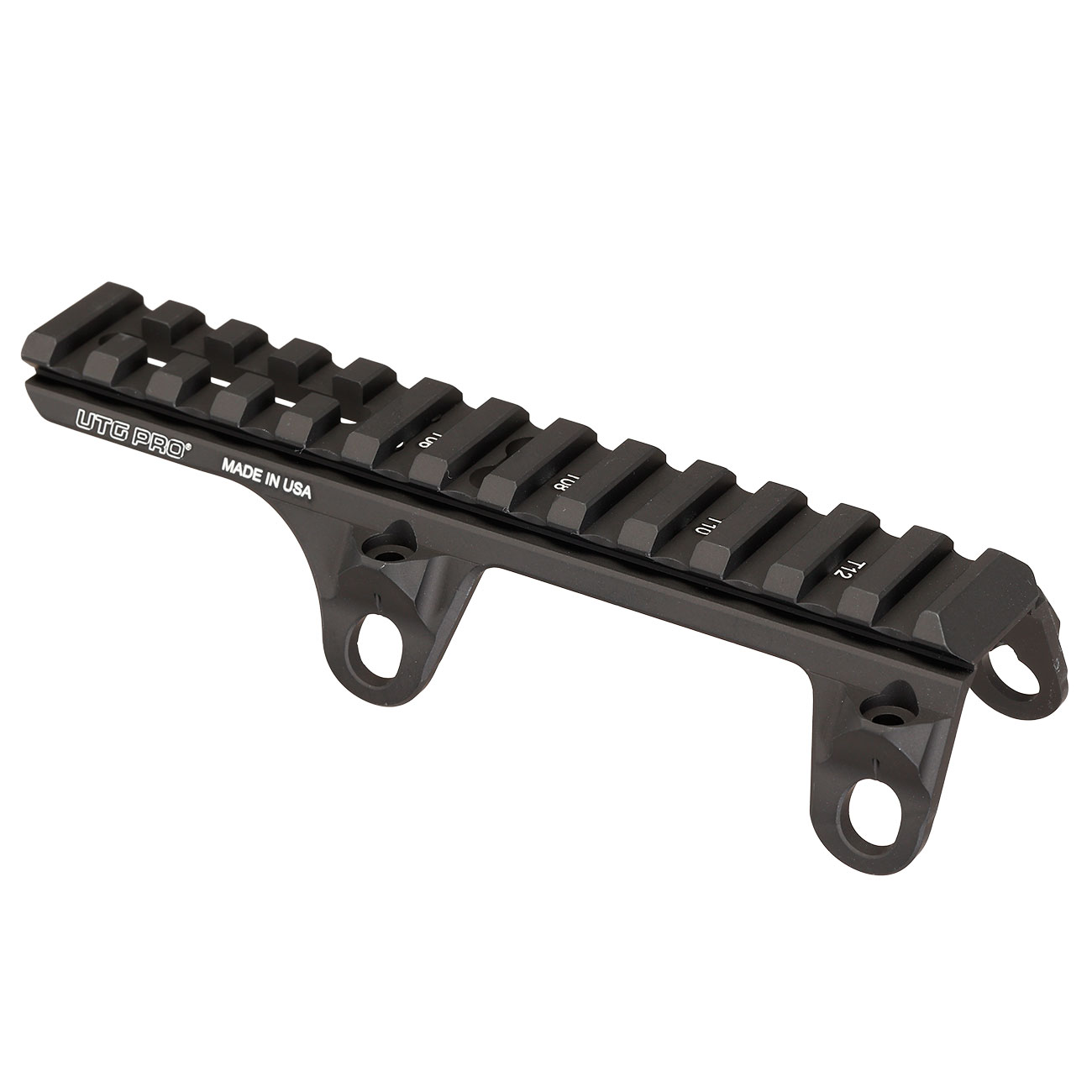 UTG Pro 21mm Aluminium Scope Claw Mount Extended f. MP5 / MP5K Maschinenpistolen schwarz Bild 2