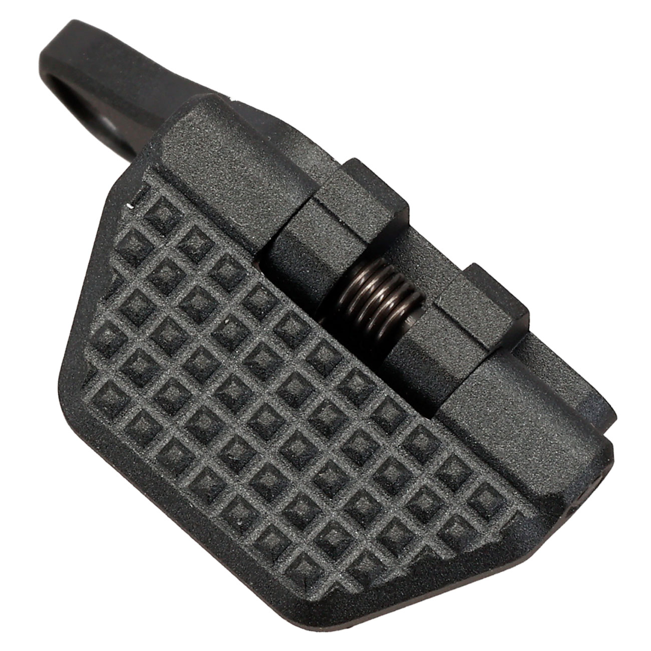 TTI Airsoft CNC Aluminium Folding Daumenauflage links f. AAP-01/C GBB Pistolen schwarz Bild 2