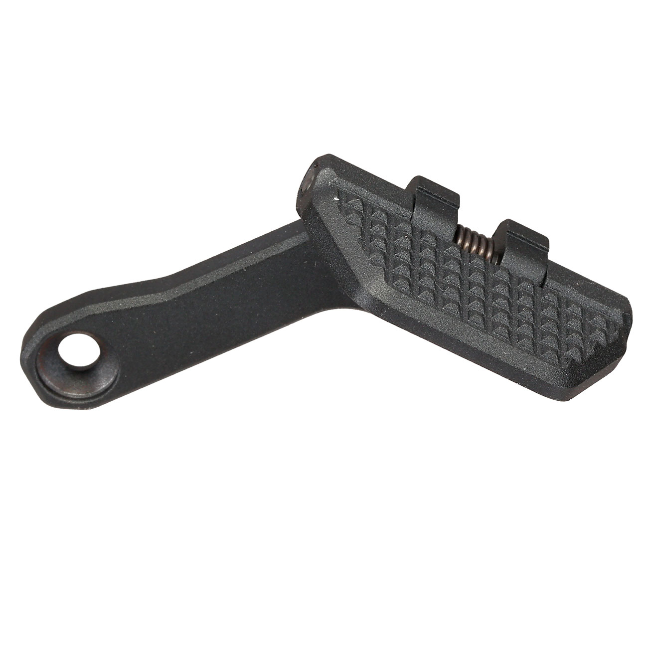 TTI Airsoft CNC Aluminium Folding Daumenauflage links f. AAP-01/C GBB Pistolen schwarz Bild 3