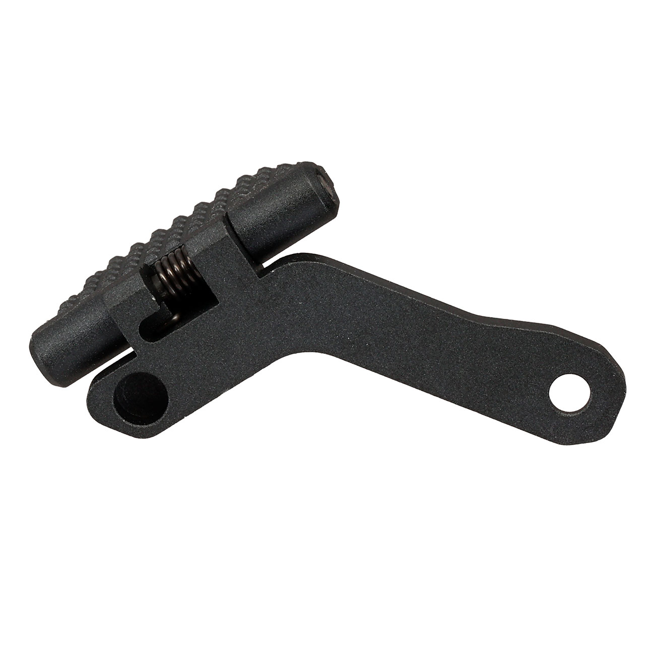 TTI Airsoft CNC Aluminium Folding Daumenauflage links f. AAP-01/C GBB Pistolen schwarz Bild 4