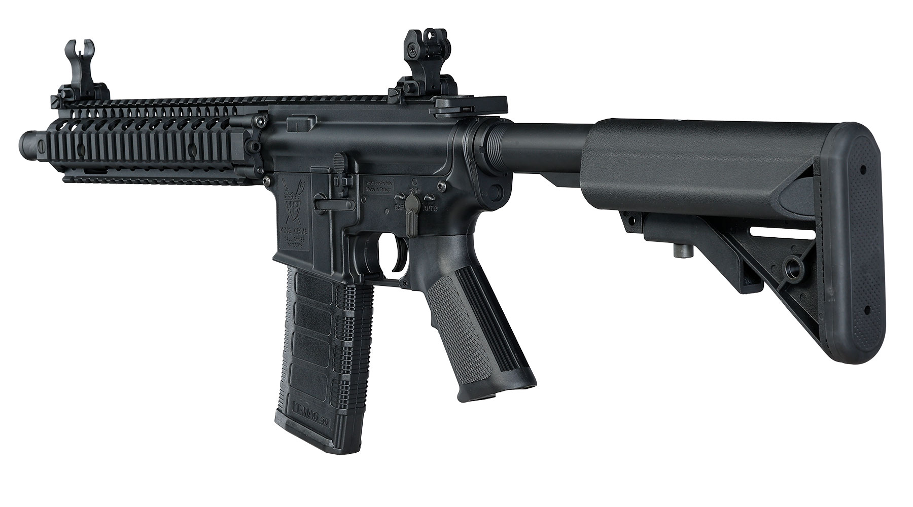 King Arms TWS MK18 MOD1 Sportline Polymergeh�use S-AEG 6mm BB schwarz Bild 11