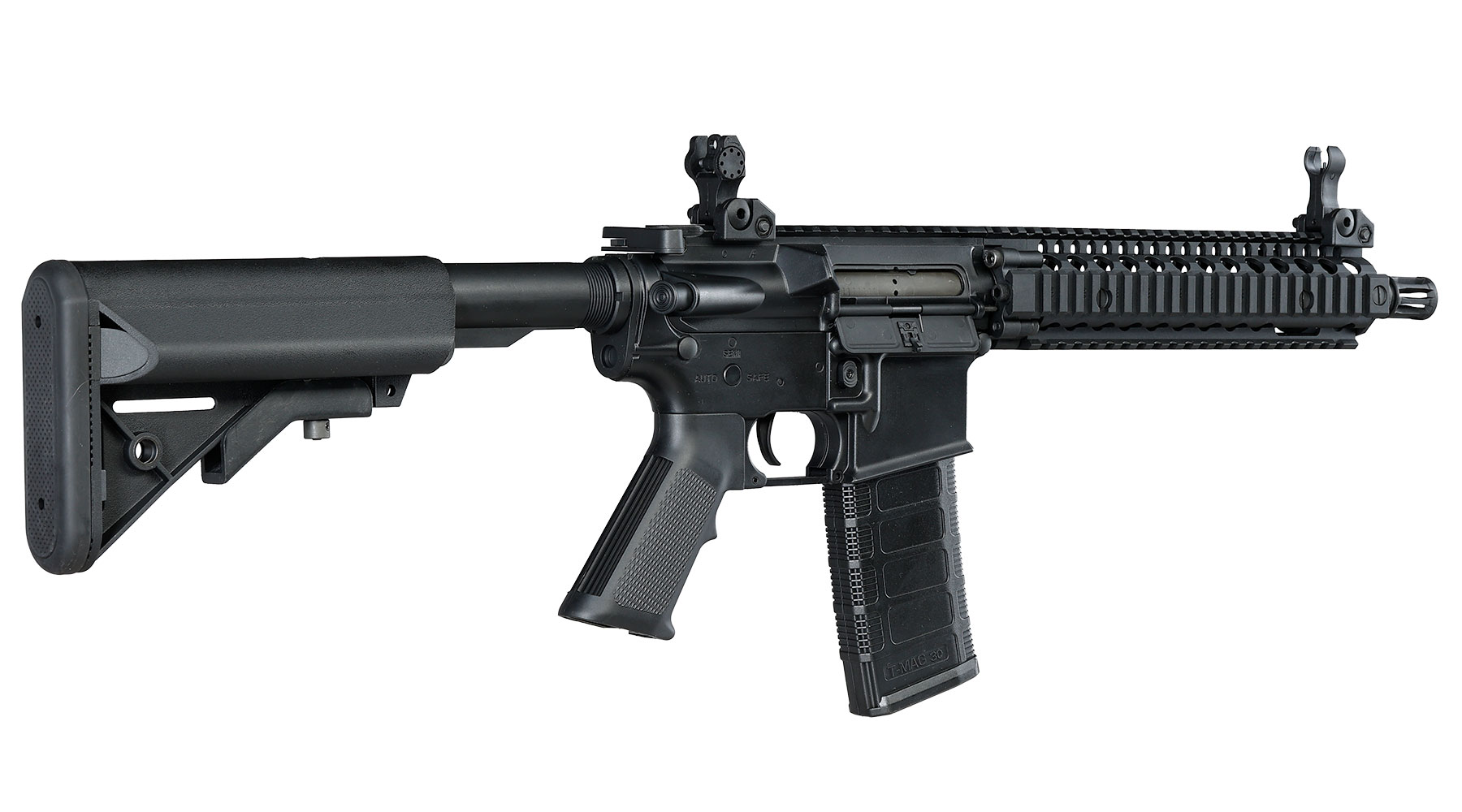 King Arms TWS MK18 MOD1 Sportline Polymergeh�use S-AEG 6mm BB schwarz Bild 4