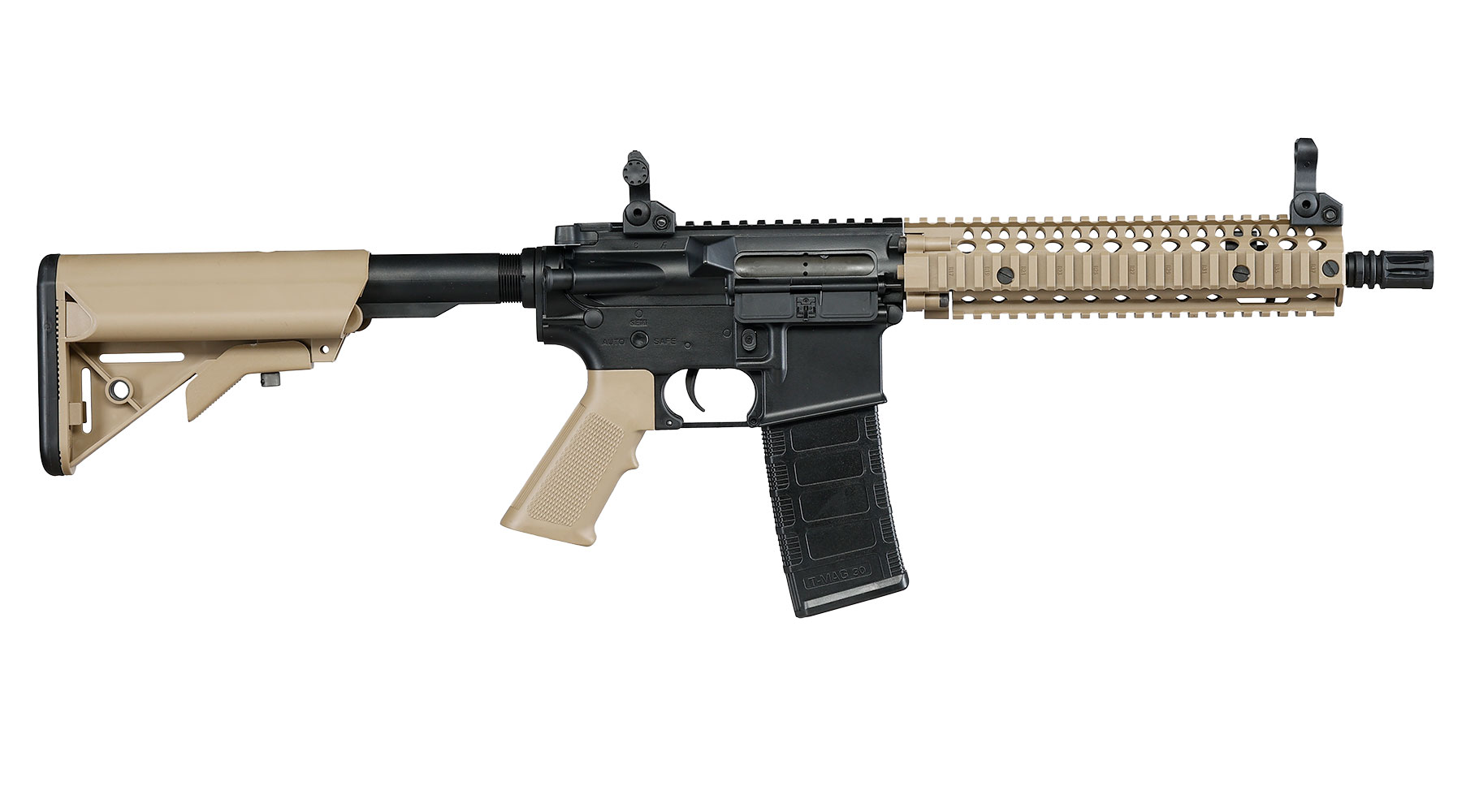 King Arms TWS MK18 MOD1 Sportline Polymergeh�use S-AEG 6mm BB Dualtone Bild 3
