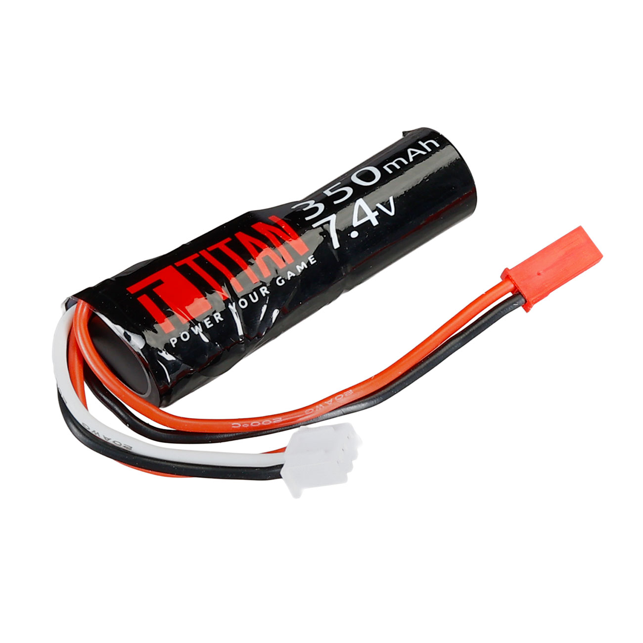Titan Li-Ion Akku 7.4V 350mAh V2 f. Airsoftmodelle mit HPA-Systeme