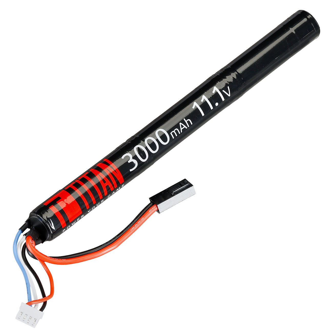 Titan Li-Ion Akku 11.1V 3000mAh 16C Stick-Type mit Mini-Tam Anschluss