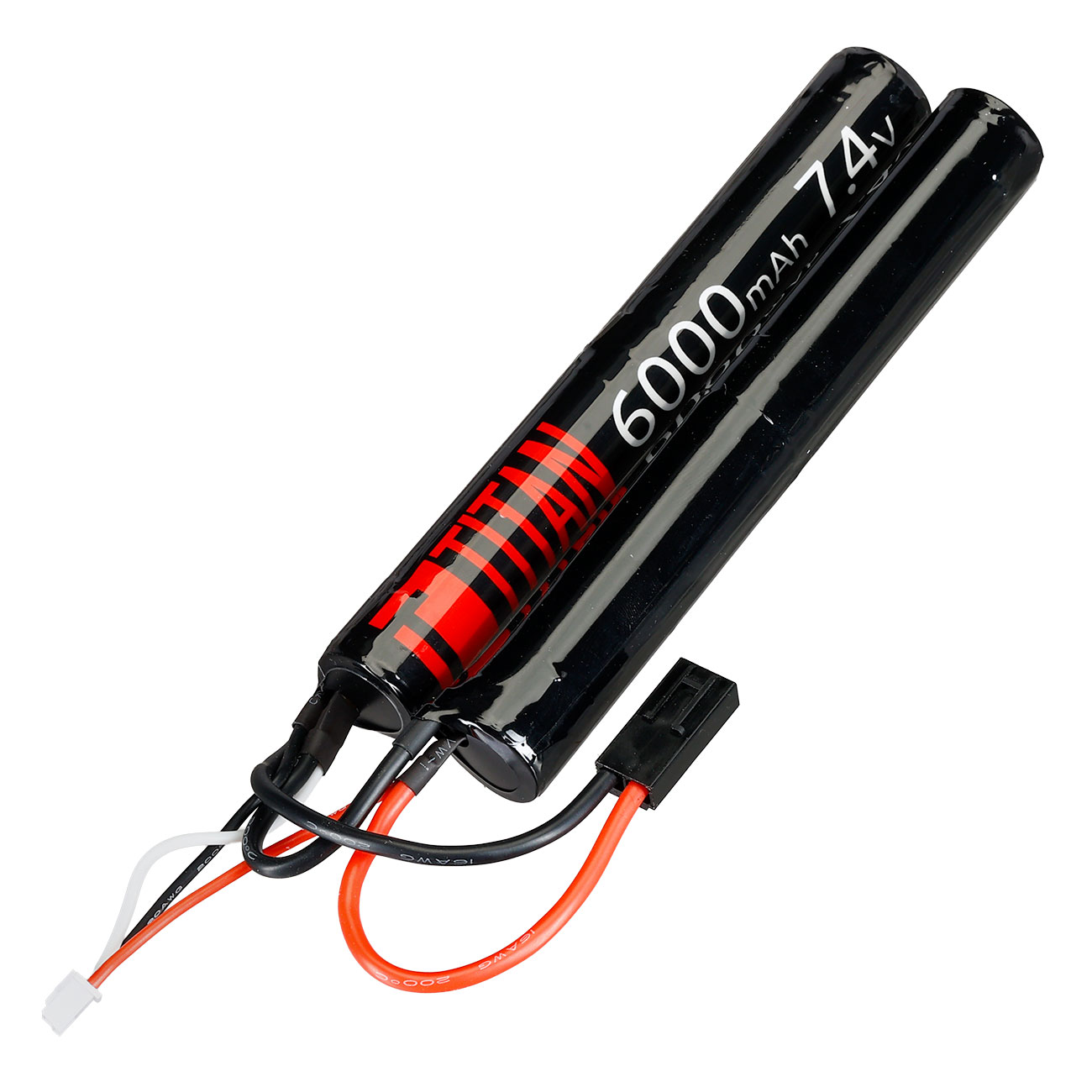 Titan Li-Ion Akku 7.4V 6000mAh 16C Nunchuck-Type mit Mini-Tam Anschluss