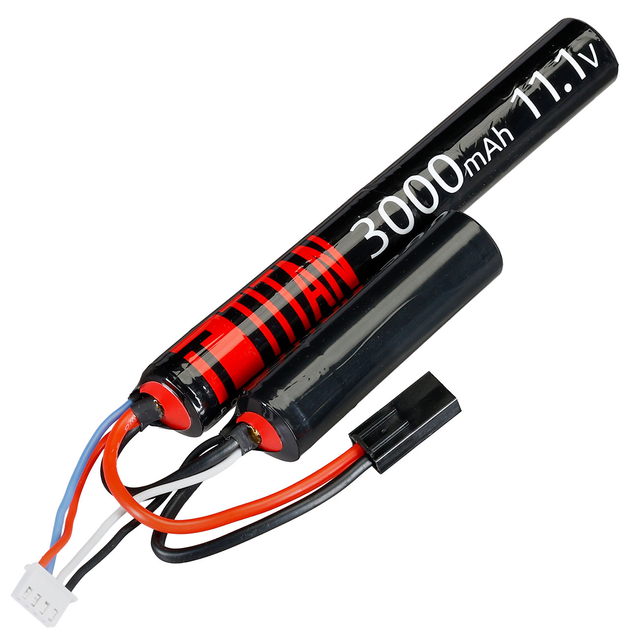 Titan Li-Ion Akku 11.1V 3000mAh 16C Nunchuck-Type mit Mini-Tam Anschluss