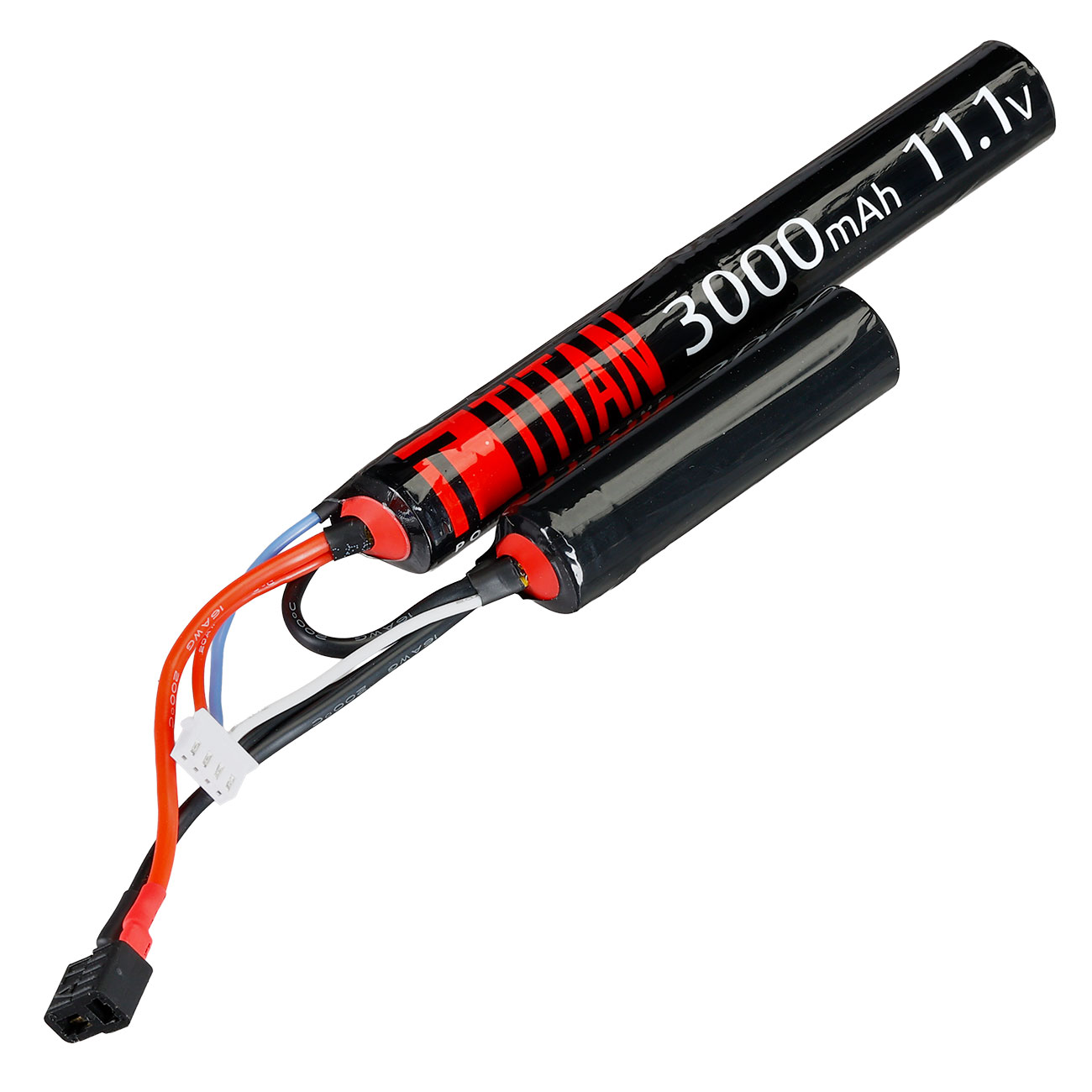 Titan Li-Ion Akku 11.1V 3000mAh 16C Nunchuck-Type mit Deans Anschluss Bild 2