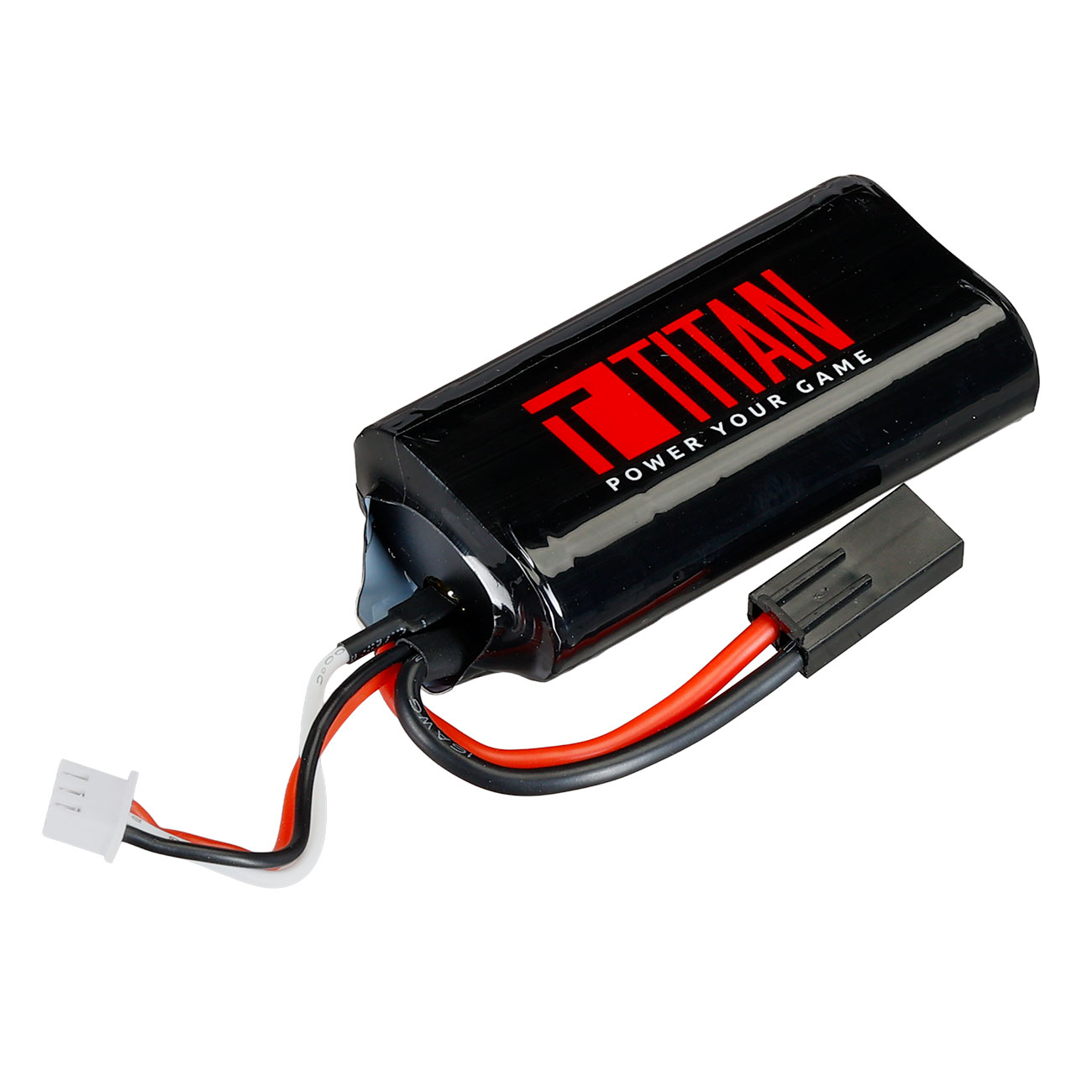 Titan Li-Ion Akku 7.4V 3000mAh 16C Brick-Type mit Mini-Tam Anschluss