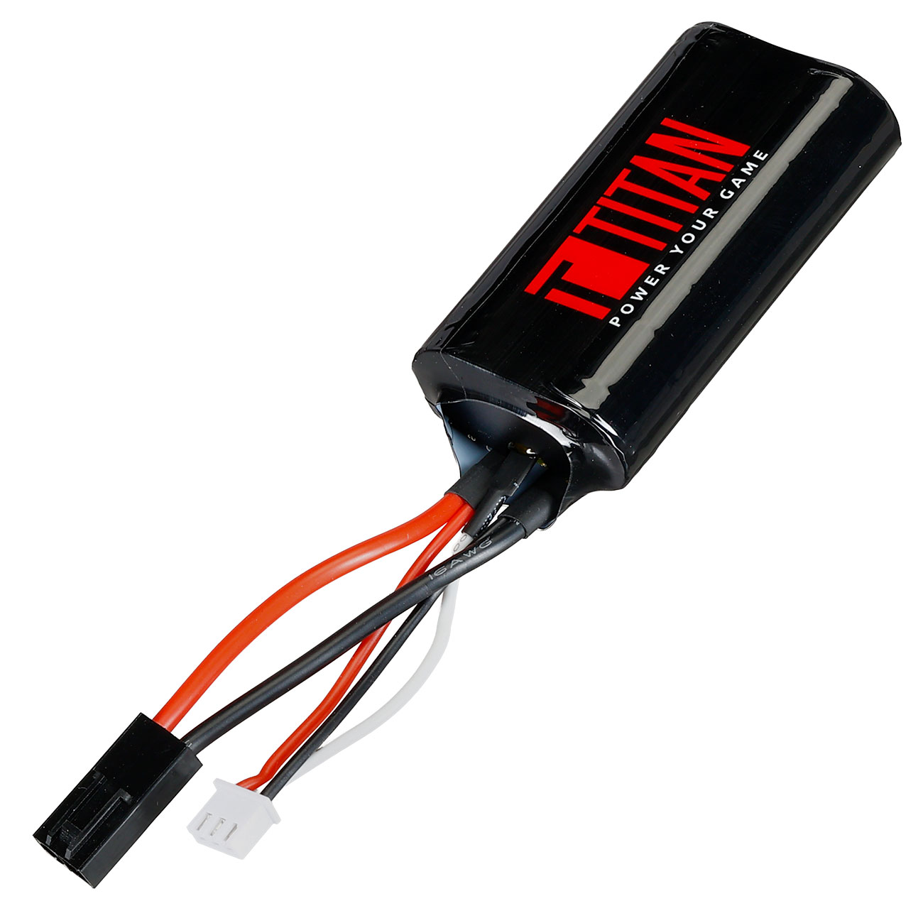 Titan Li-Ion Akku 7.4V 3000mAh 16C Brick-Type mit Mini-Tam Anschluss Bild 1