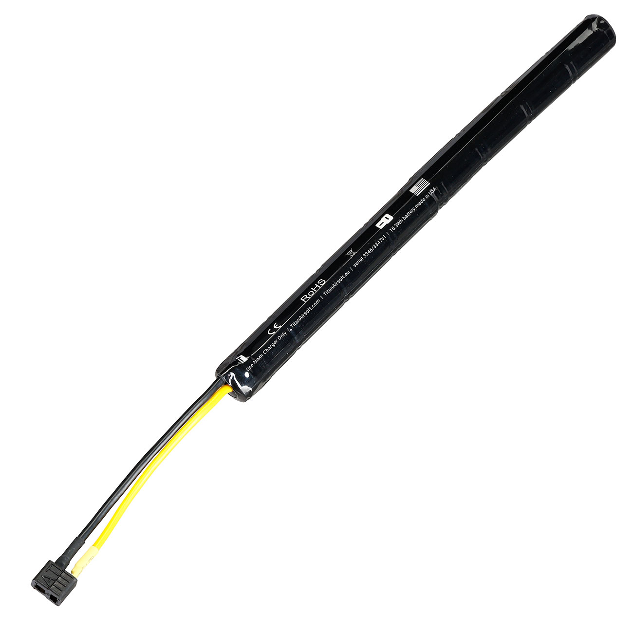 Titan Akku 9.6V 1700mAh NiMH Stick-Type mit Deans Anschluss Bild 2