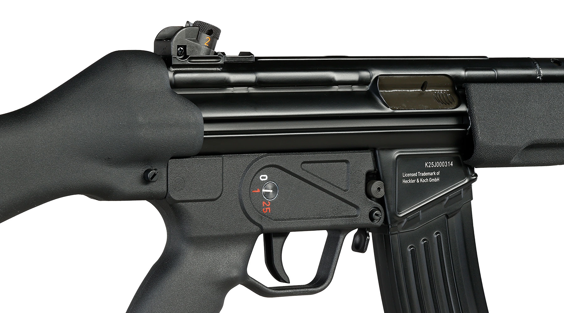 Heckler & Koch HK33 Vollmetall Airsoftgewehr Gas-Blow-Back 6mm BB schwarz Bild 7